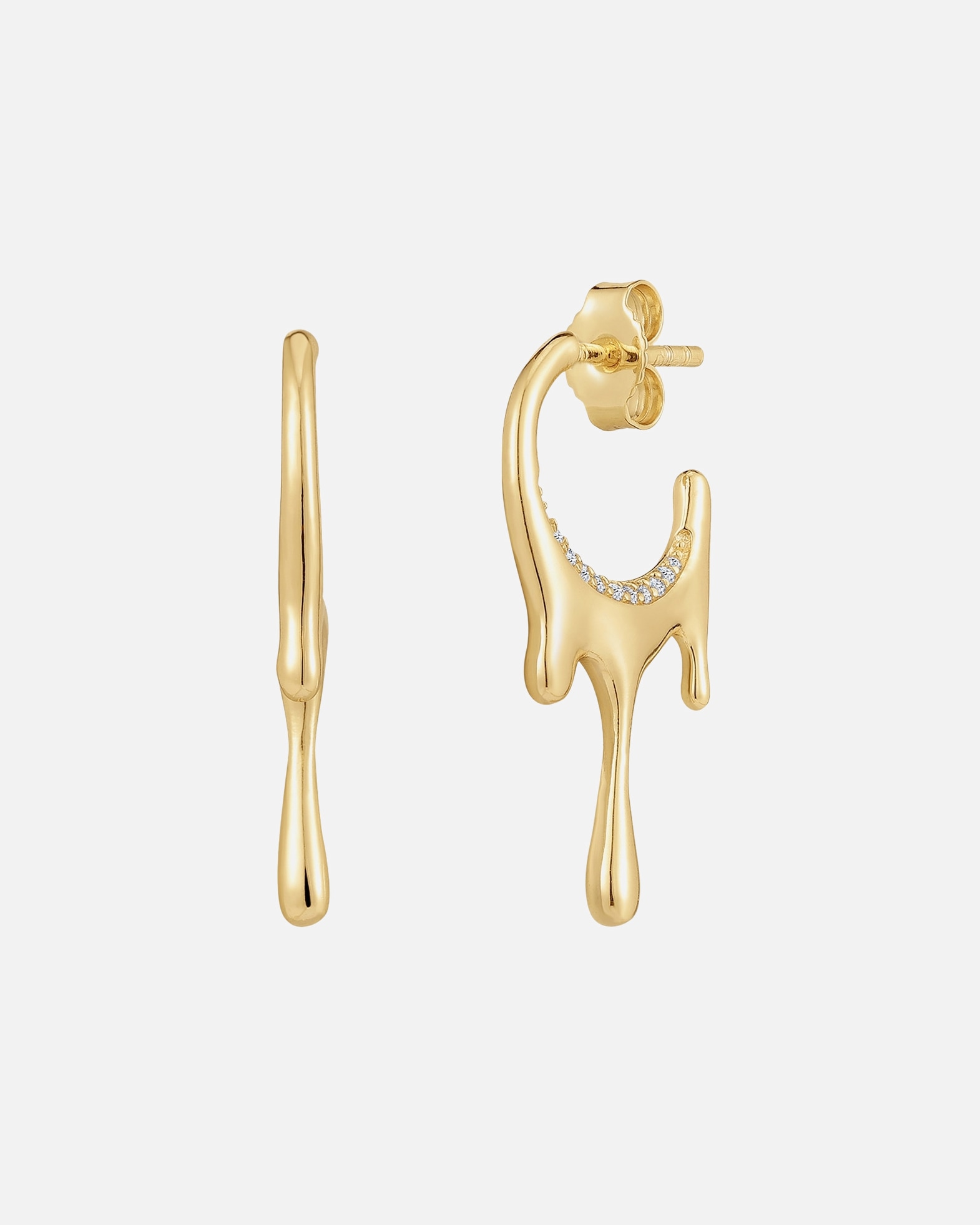 Boucle d'oreilles for FemmeBoucles d´oreilles en Argent sterling en Or jaune27,4 mm