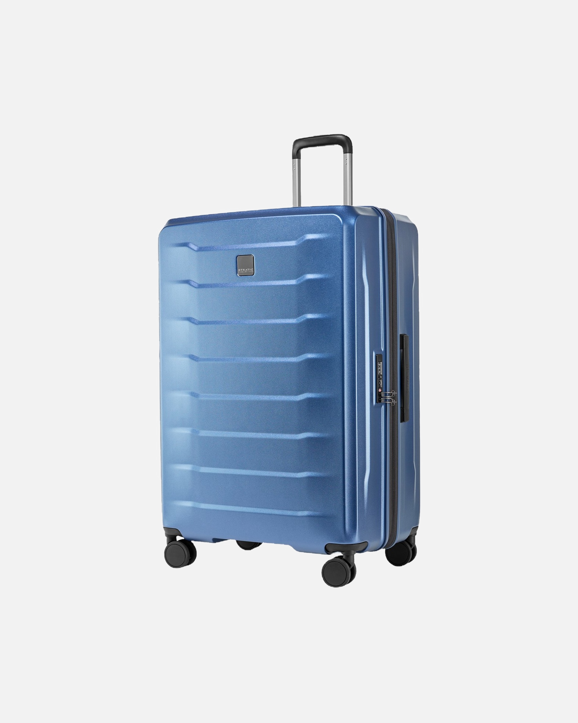 Trolley für Unisex Stratic Phoenix 4 Rollen Trolley 76 cm mit Dehnfalte dark blue