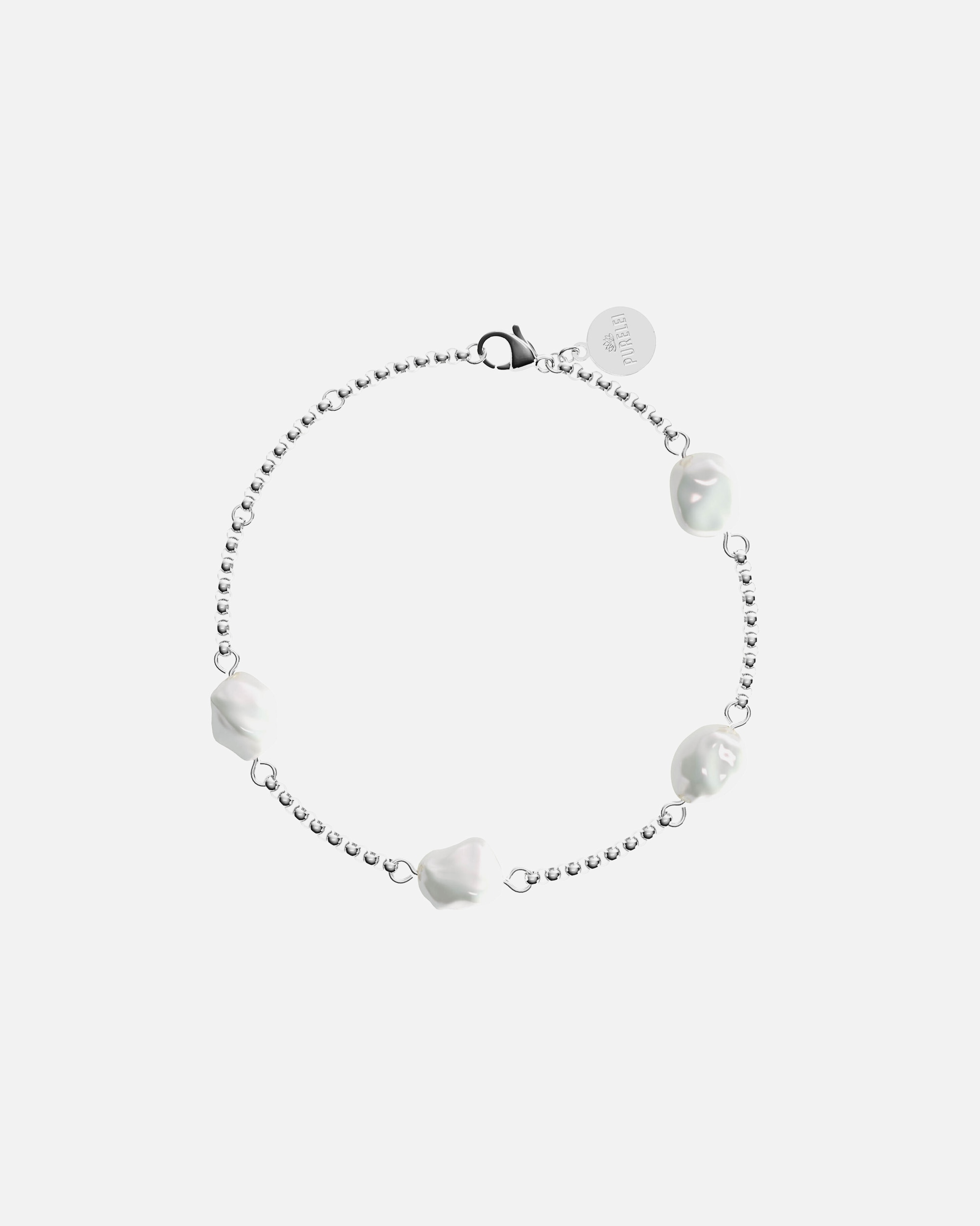 Bracelet for FemmePureleiMalahi Bracelet 100% acier inoxydableArgent