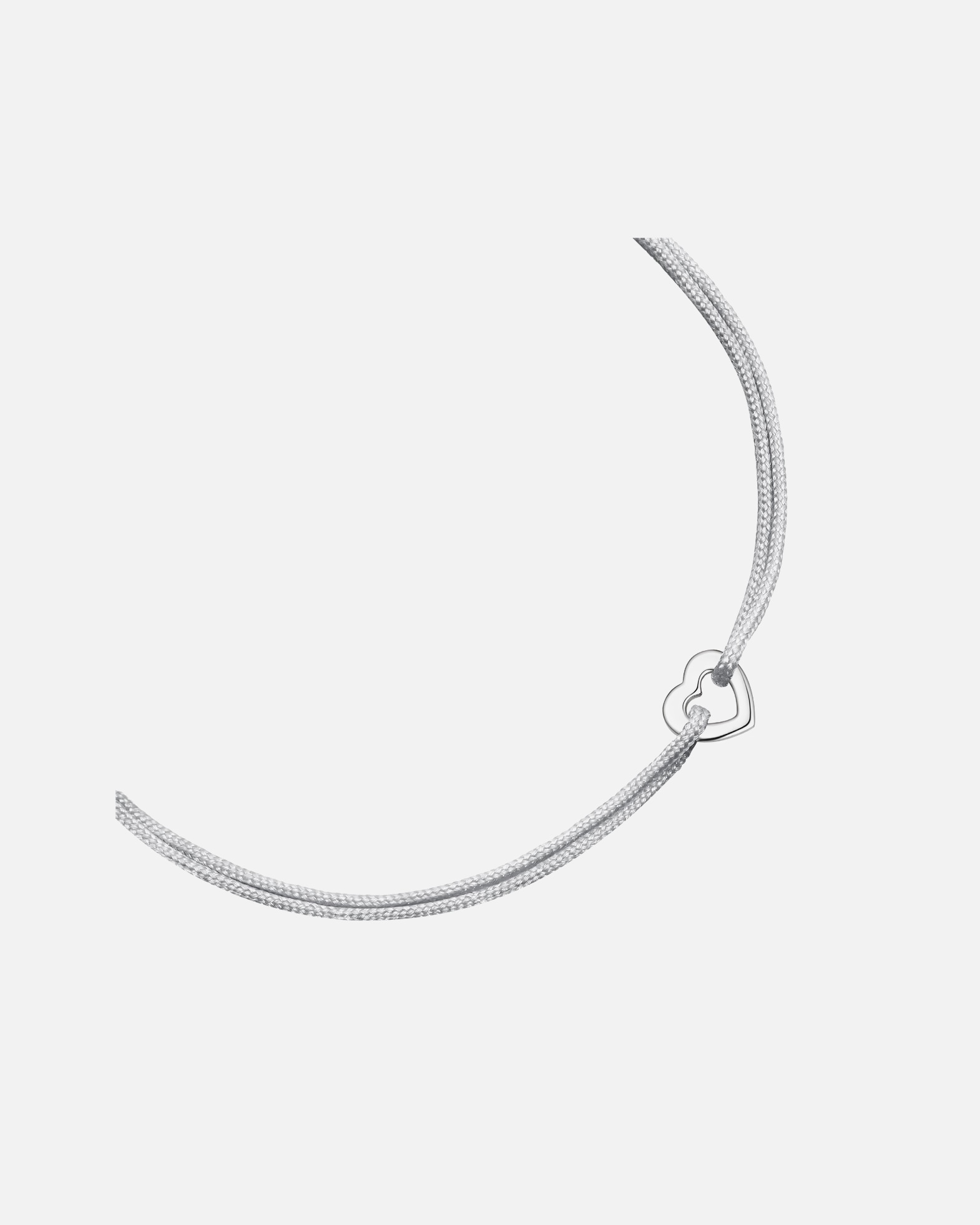 Armband für Weiblich Glanzstücke München Armband Herz aus Sterling Silber in silber 15,0 - 22,0 cm, flexibel einstellbar