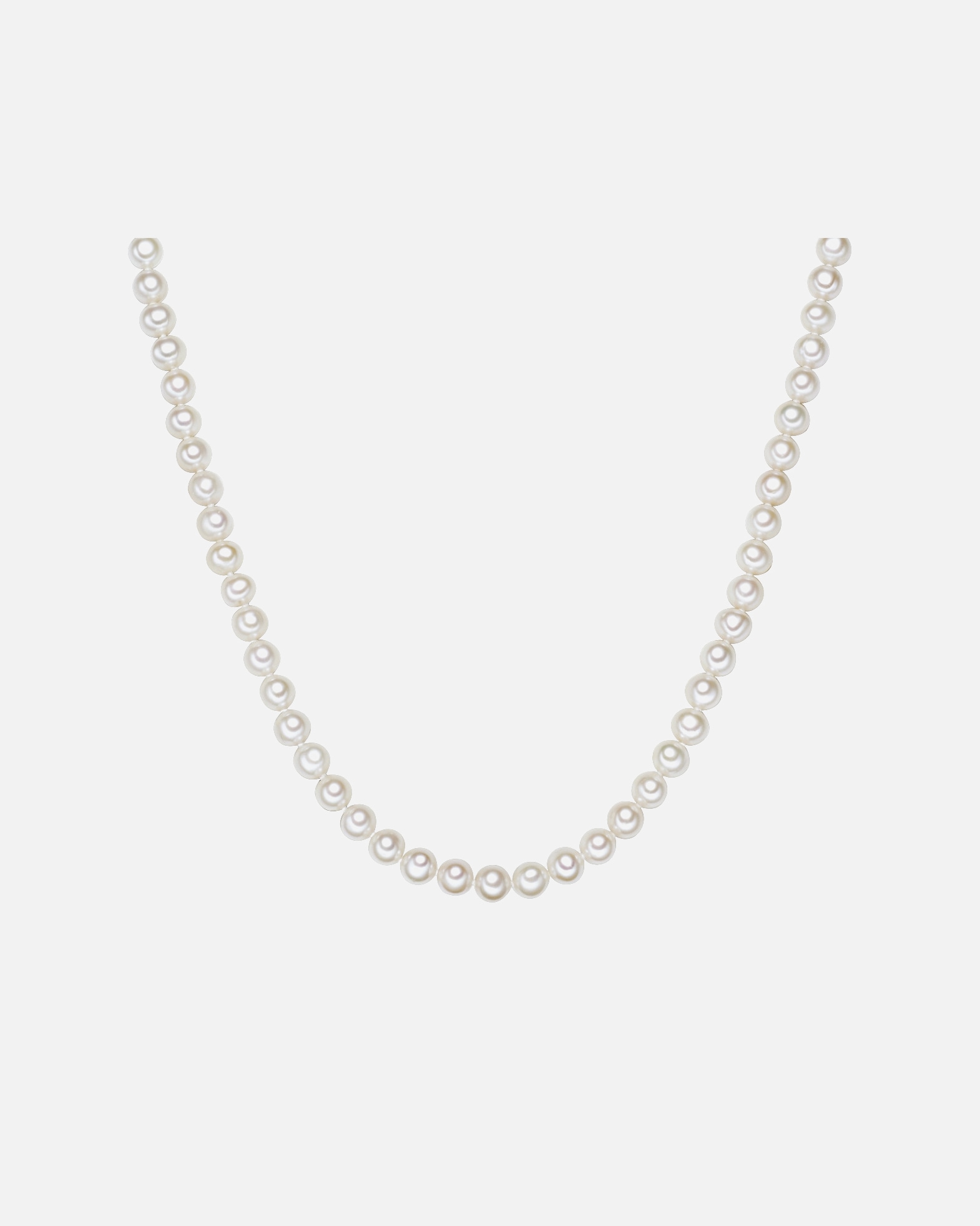 Collier for FemmeChaîne Argent sterling Perle de culture d'eau douce en Argent42 cm + 5 cm