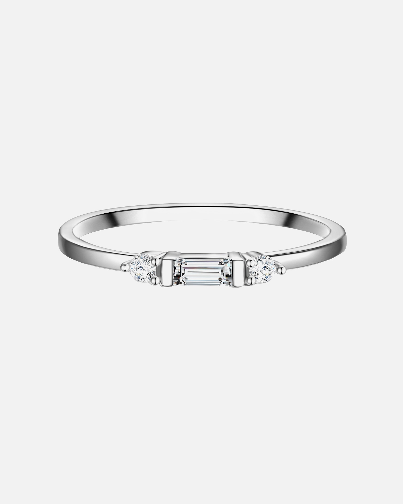Bague for FemmeGlanzstücke MünchenBague en argent Argent sterling Oxyde de zirconium (CZ) en Argent48