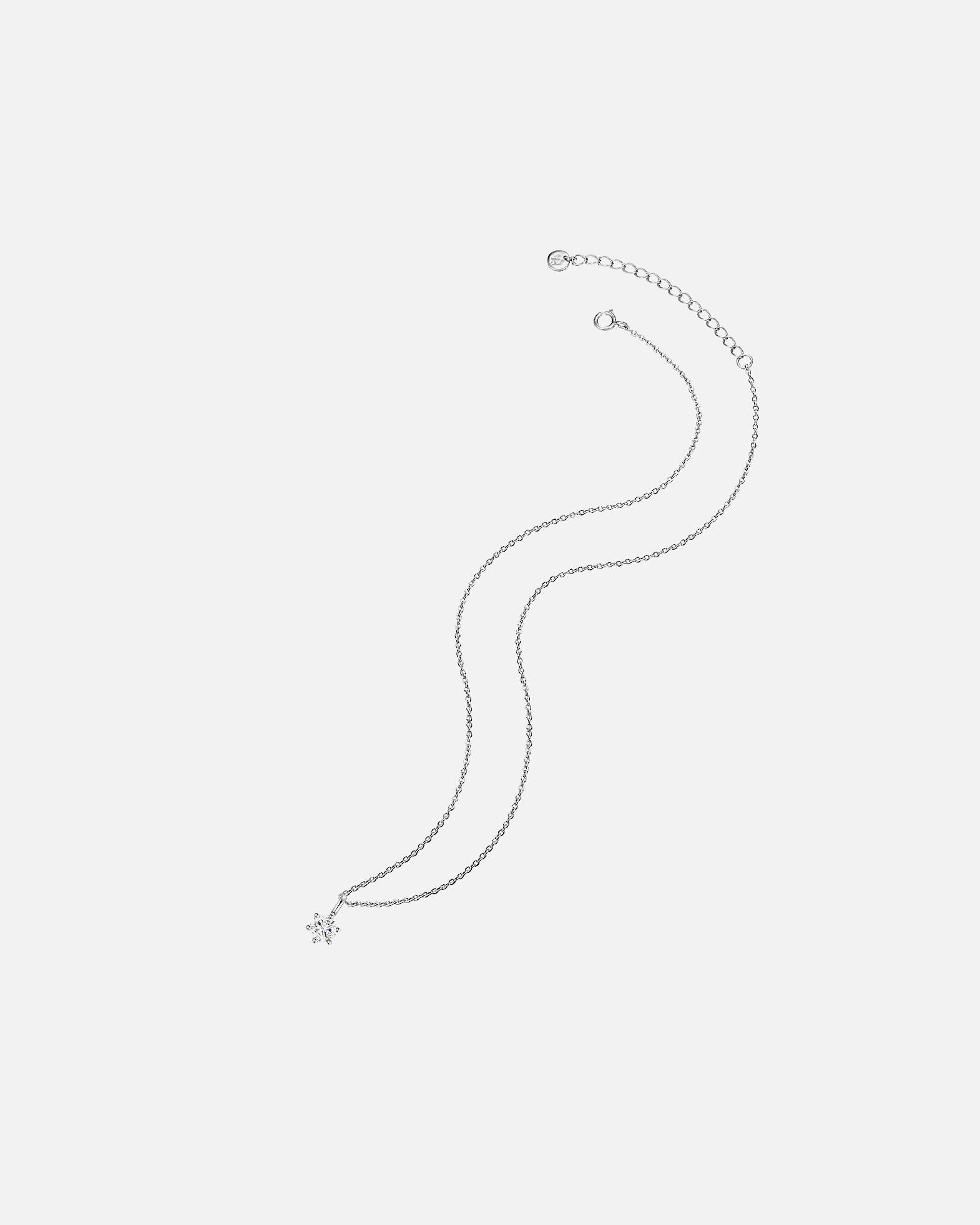 Collier for FemmeGlanzstücke MünchenCollier en argent Argent sterling Oxyde de zirconium (CZ) en Argent40,0 cm Basiskette + 5,0 cm Verlängerung