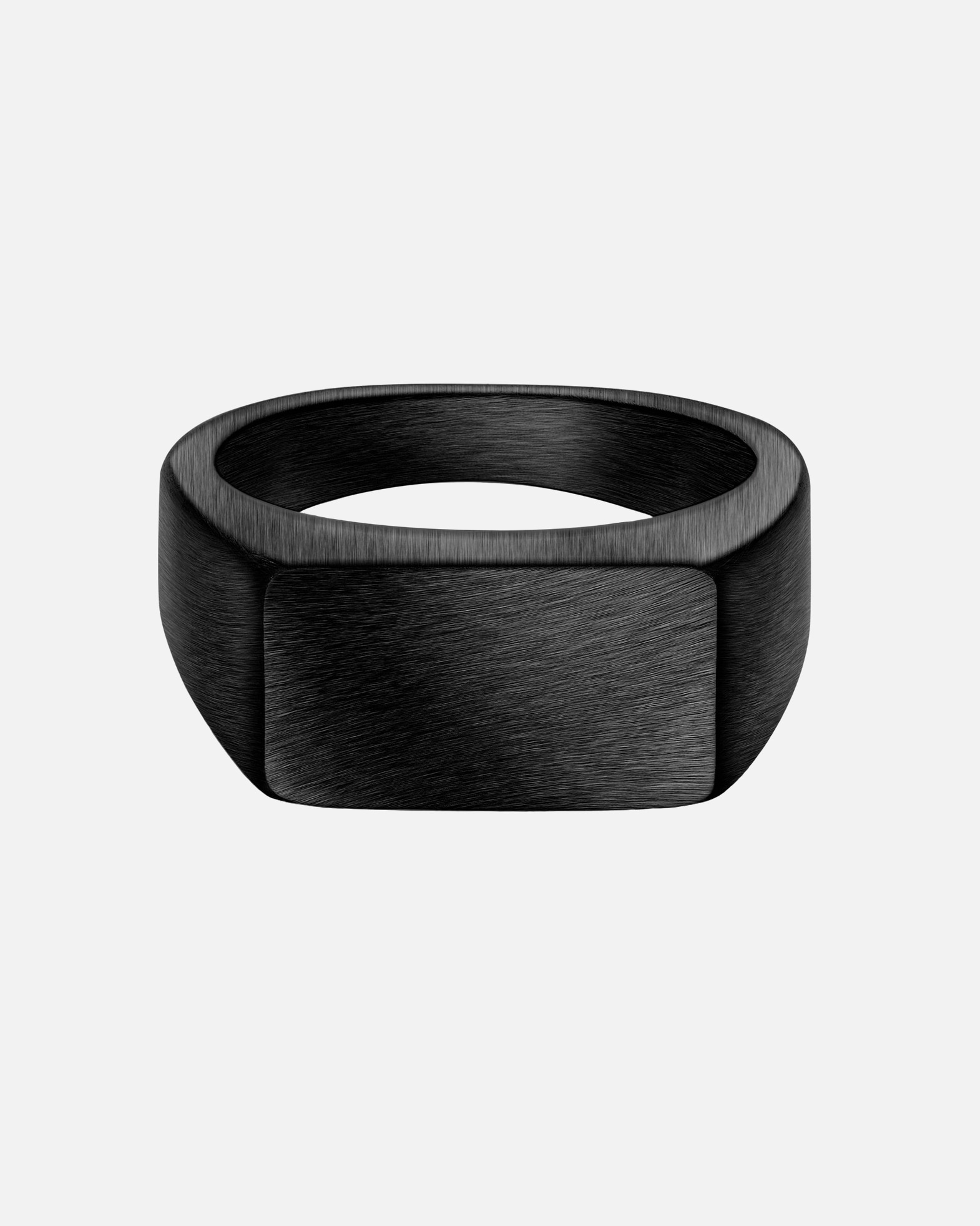 Ring für Männlich True Rebels Ring aus Edelstahl in schwarz 70