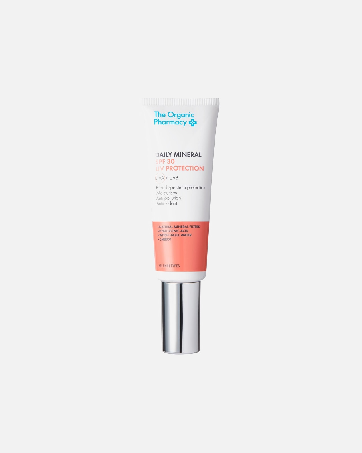 Sonnencreme für Weiblich The Organic Pharmacy Daily Mineral SPF 30 UV Protection 50 ml