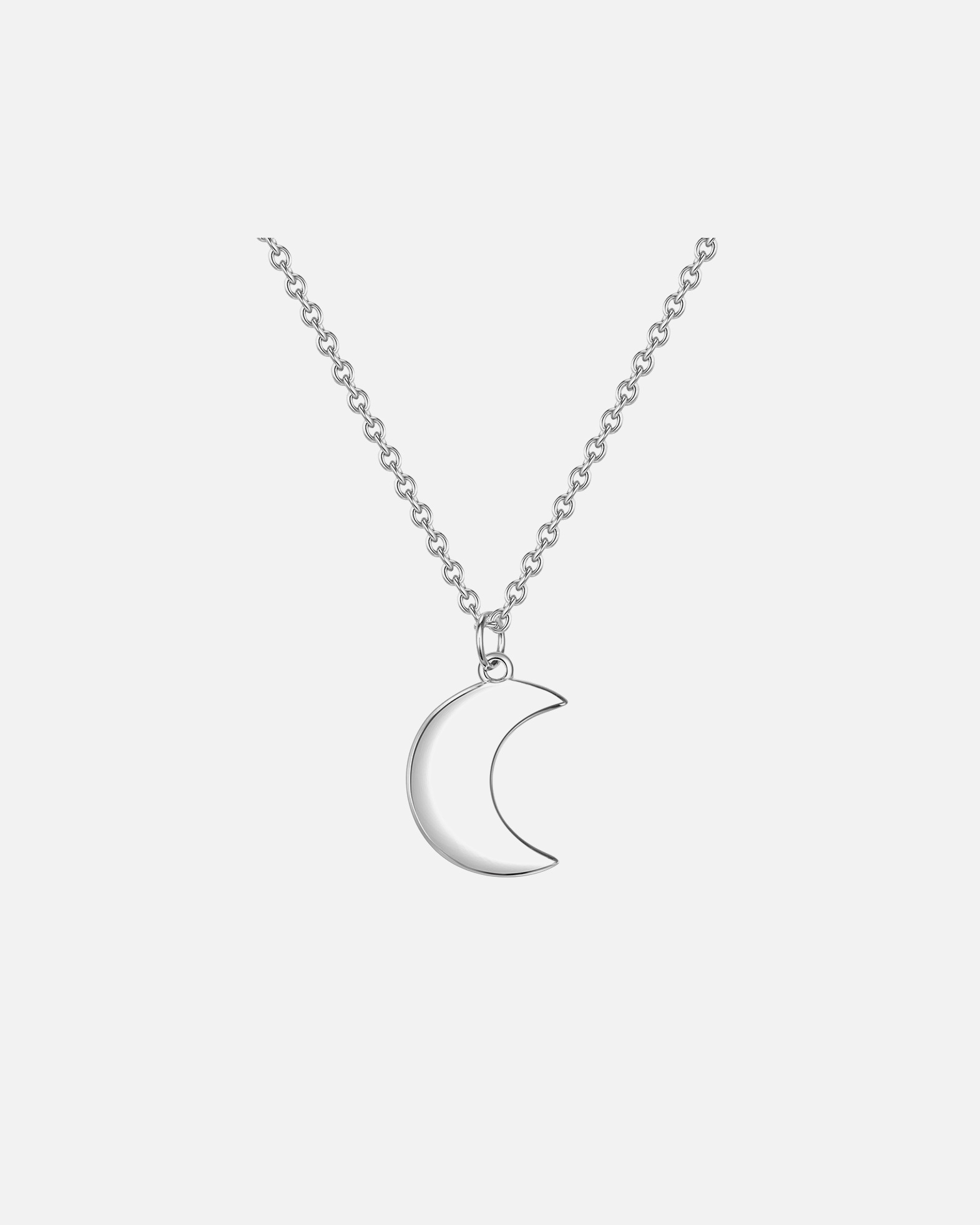 Collier for FemmeCollier en argent Lune Argent sterling en Argent40,0 cm Basiskette + 5,0 cm Verlängerung