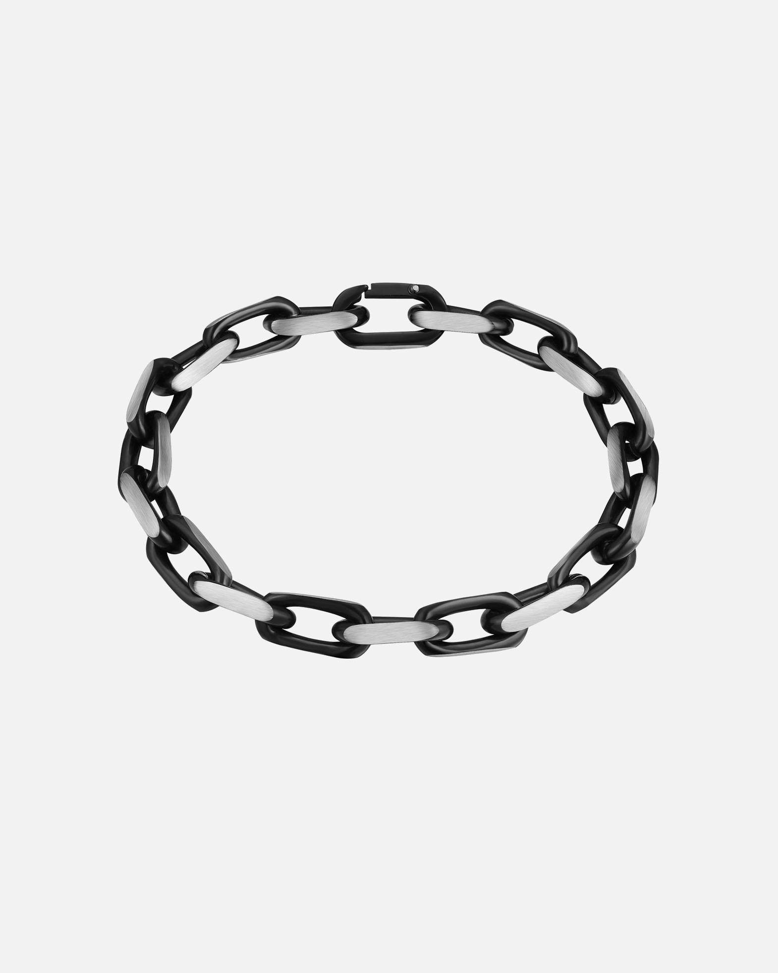 Bracelet for HommeTrue RebelsBracelet en Acier inoxydable en Noir22,0 cm