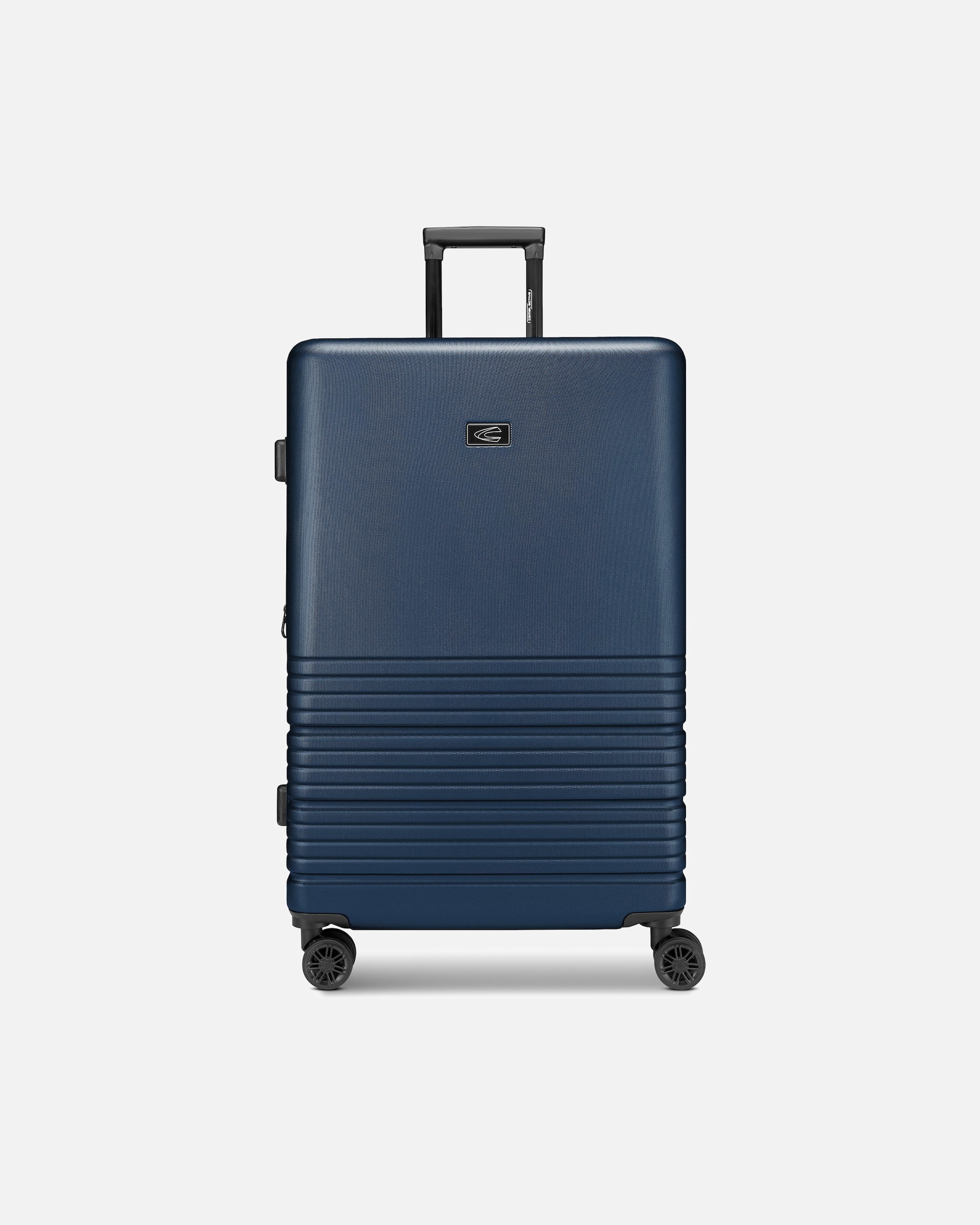 Koffer für Männlich camel active Hanoi 4 Rollen Trolley L 78 cm mit Dehnfalte dark blue