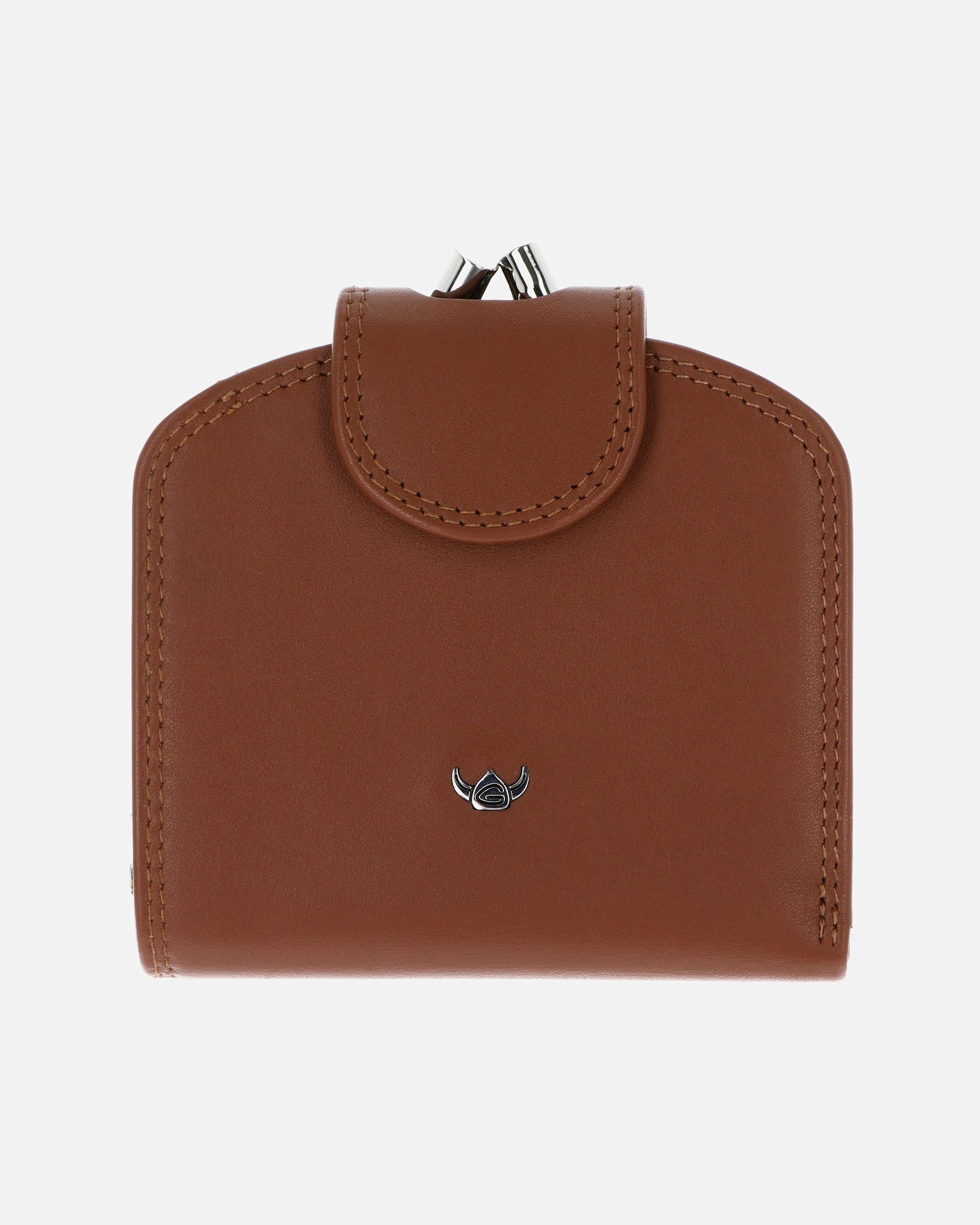 Portemonnaie für Weiblich Golden Head Polo Damengeldbörse cognac