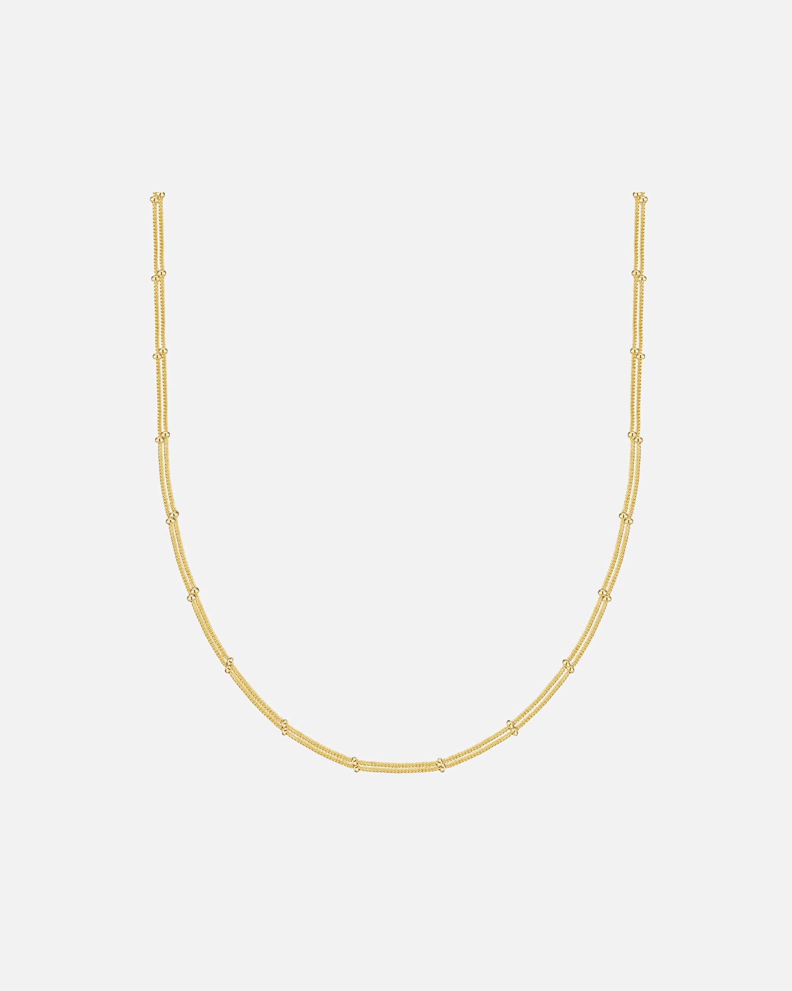 Collier for FemmeCollier en Argent Sterling en or jaune40,0 cm Basiskette + 5,0 cm Verlängerung