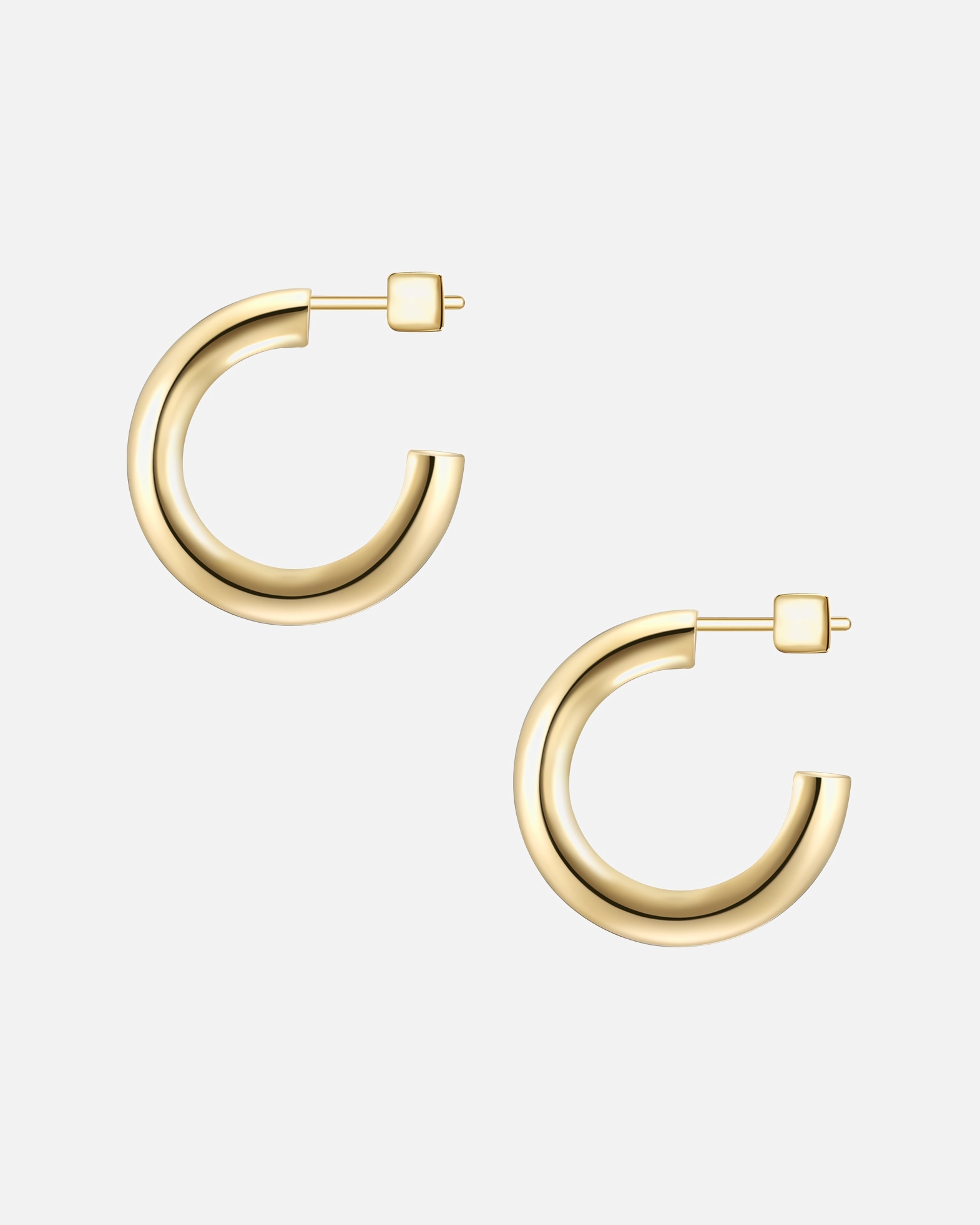 Créoles for FemmeGlanzstücke MünchenCréoles en argent Argent sterling en Or jaune21,1 mm