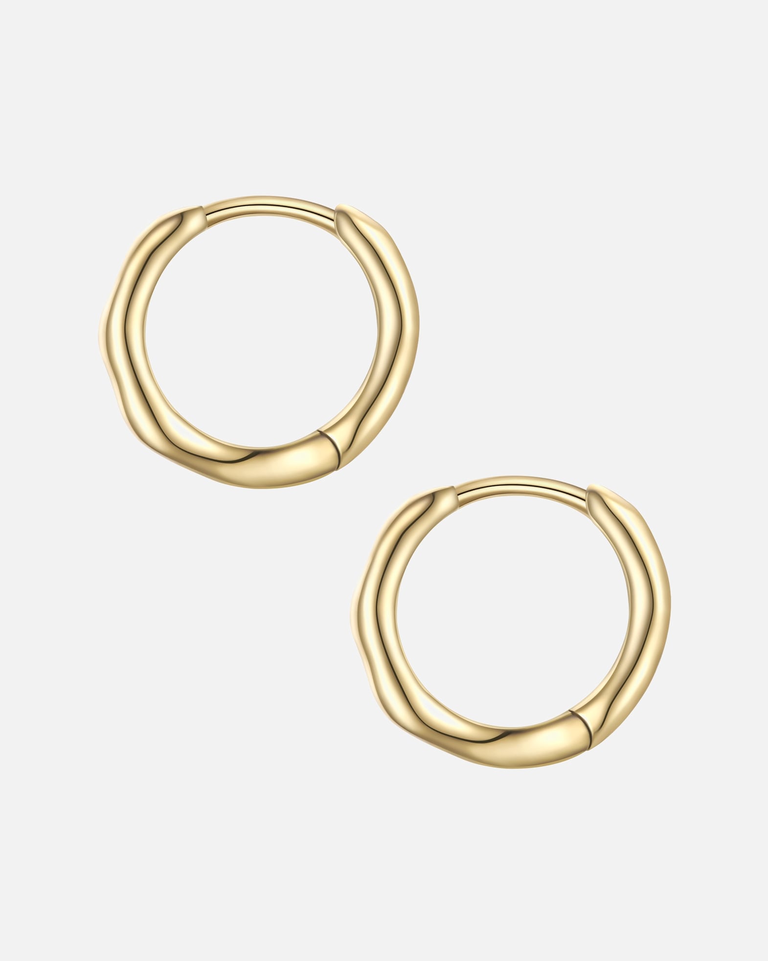 Créoles for FemmeGlanzstücke MünchenBoucles d´oreilles en Argent sterling en Or jaune11,0 mm