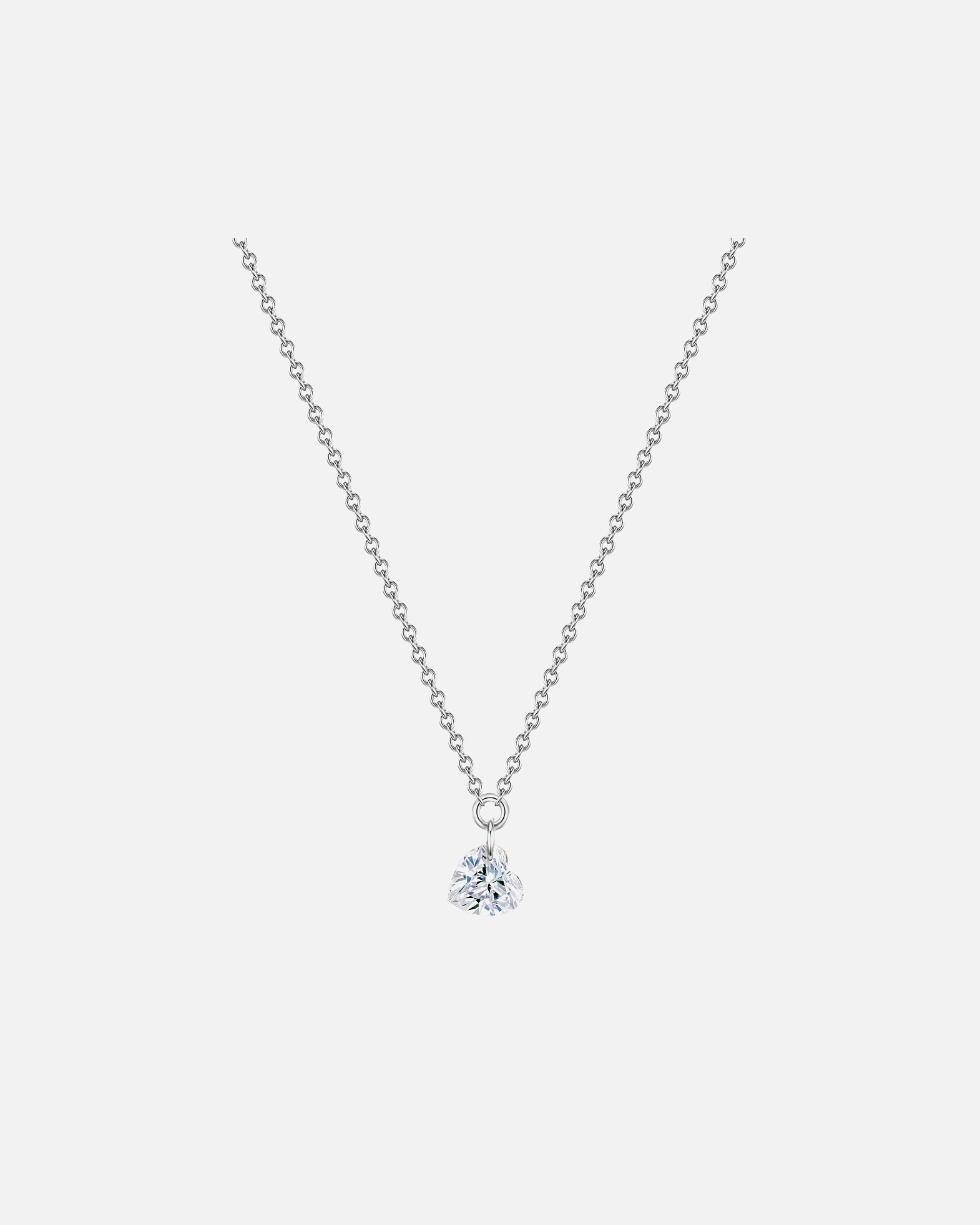 Collier for FemmeGlanzstücke MünchenCollier en argent Coeur Argent sterling Topaze en Argent40,0 cm Basiskette + 5,0 cm Verlängerung