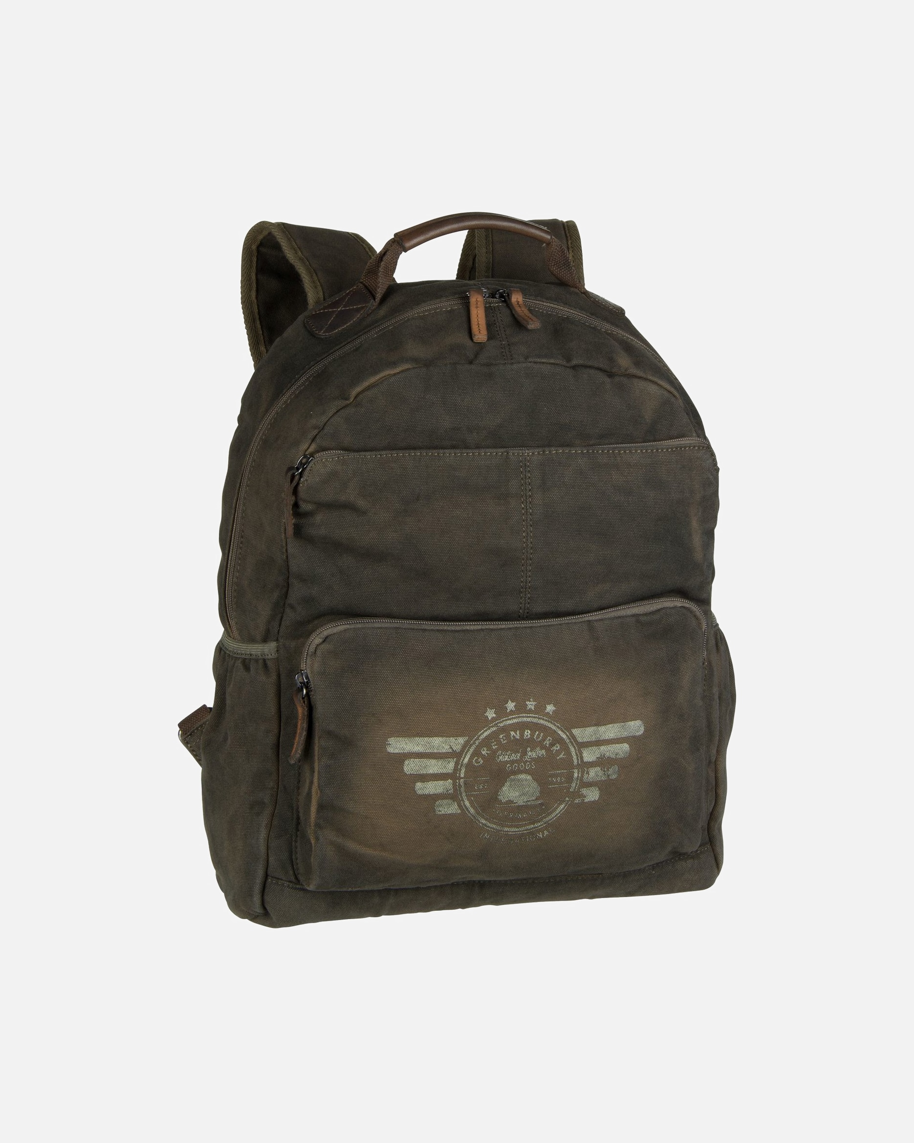 Sac à dos for HommeGreenburryVintage Aviator Sac à dos 43 cm pour ordinateur portablekhaki