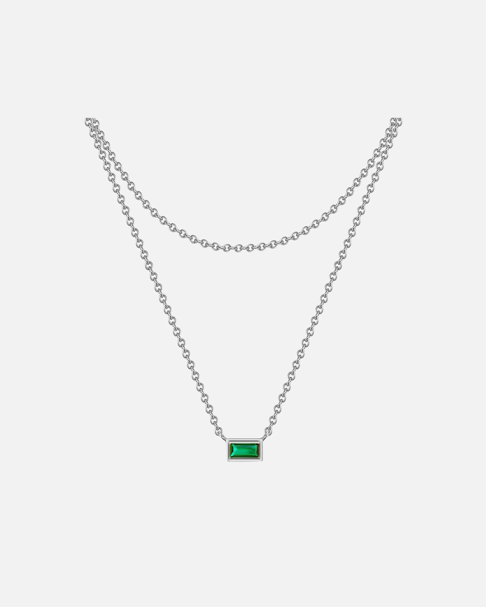 Collier for FemmeGlanzstücke MünchenCollier en argent Argent sterling Oxyde de zirconium (CZ) en Argent42,0/36,0 cm Basiskette + 5,0 cm Verläng