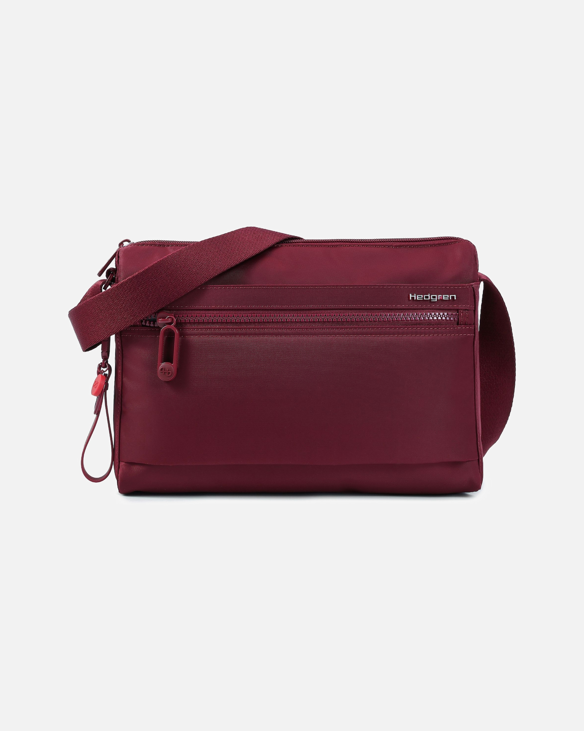 Tasche für Weiblich Hedgren Inner City Umhängetasche maroon banner