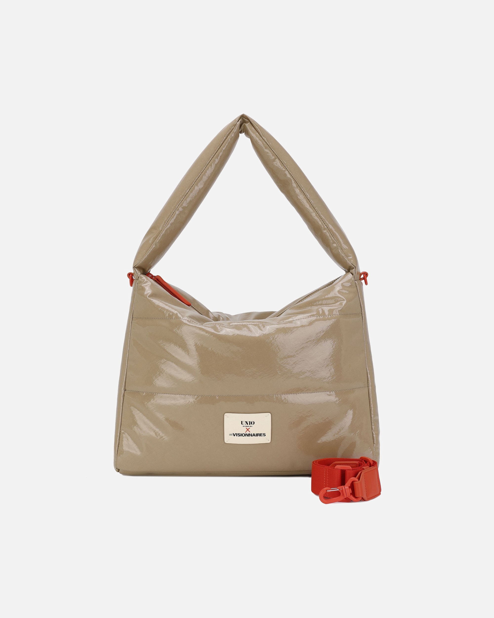 Sac for FemmeLES VISIONNAIRESDefault Brand LineUnio Hobo Sac à main porté épauletaupe