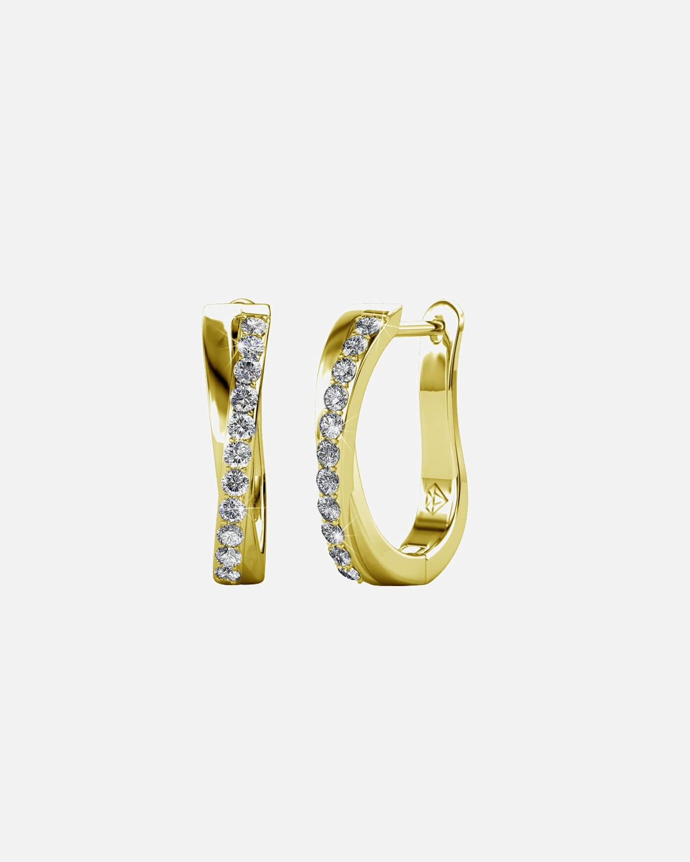 Ohrringe für Weiblich MYC-Paris Criss-Tropfen-Ohrringe Golden