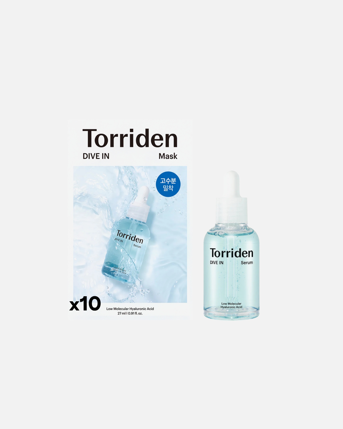Gesichtspflegeset für Unisex Torriden Deep Hydration Duo 1 Set
