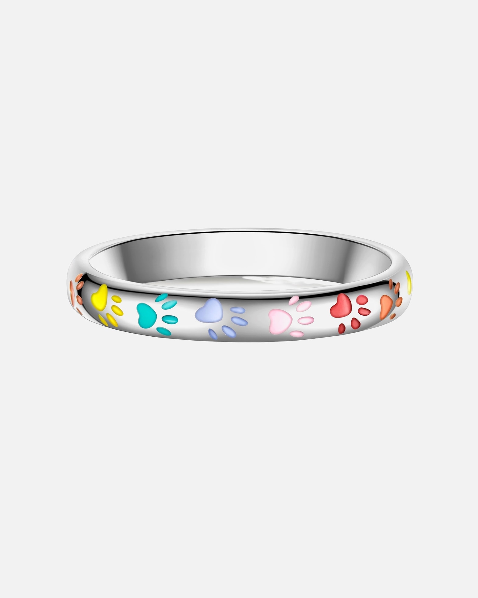 Bague for FemmeRafaela DonataBague Empreintes de pattes en Argent sterling en Argent54