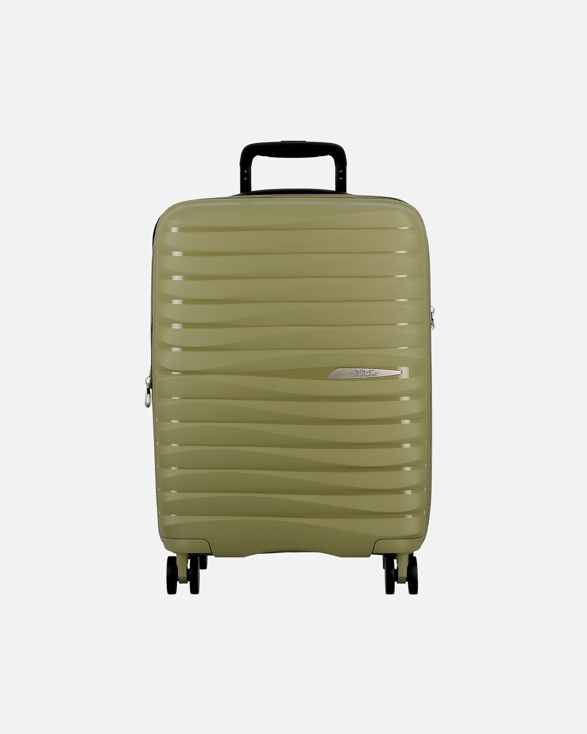 Valise for HommeJumpXwave 4 roulettes Trolley de cabine 55 cm avec soufflet d'extensionolive