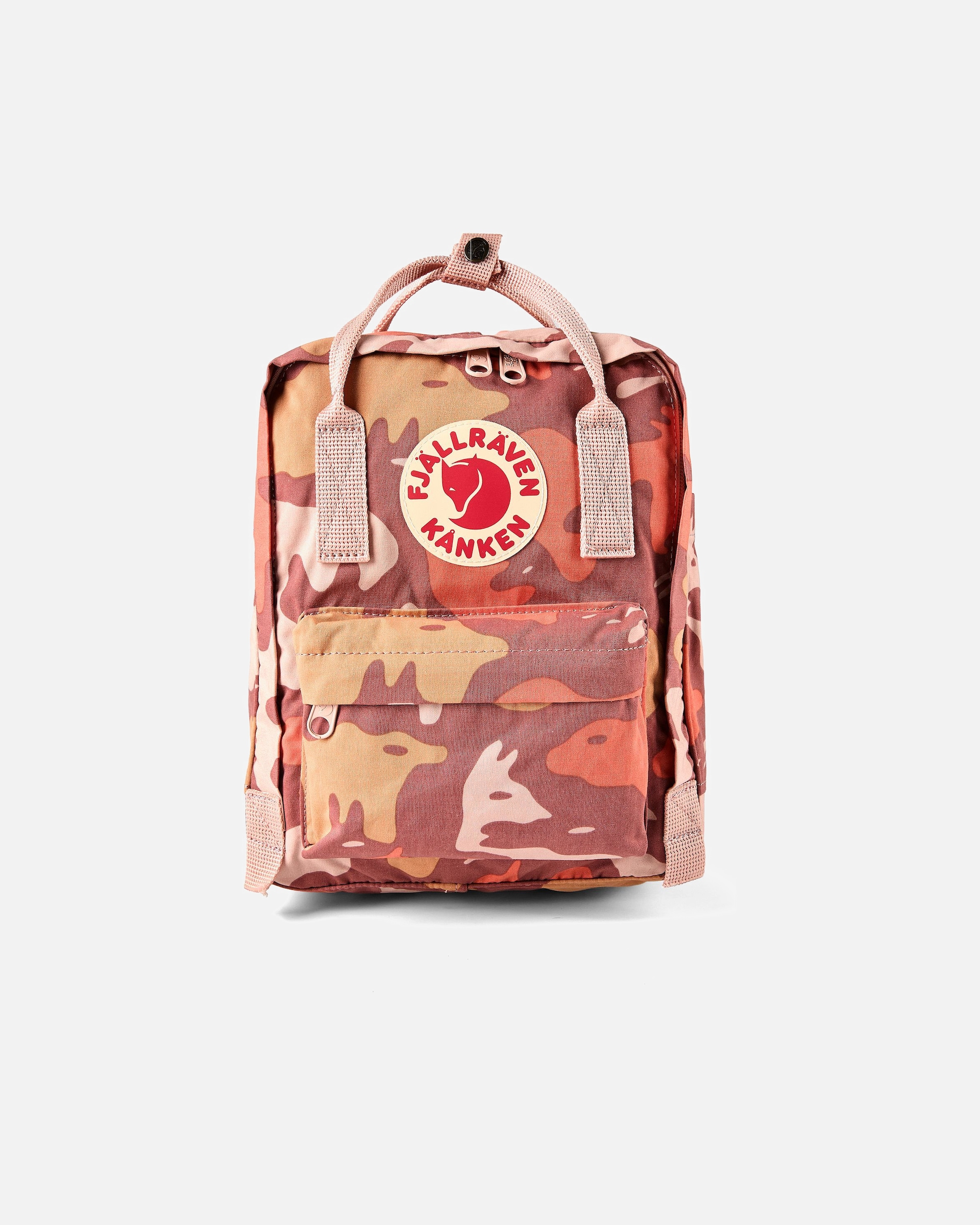 Kinder-Accessoire für Unisex Fjällräven Kånken Graphics Kinderrucksack chalkrose-hidden animals