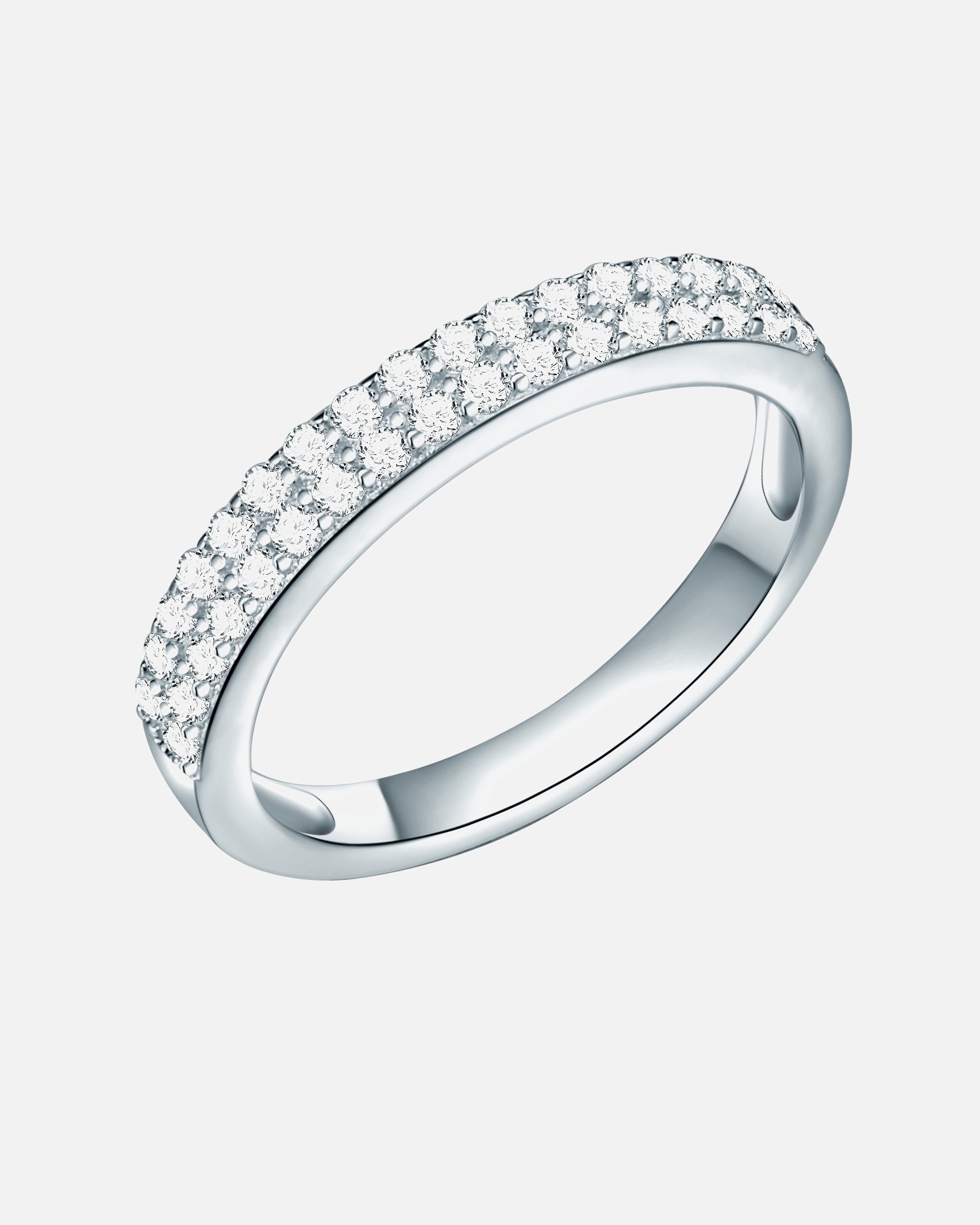 Bague for FemmeRafaela DonataBague en argent Argent sterling Oxyde de zirconium (CZ) en Argent56