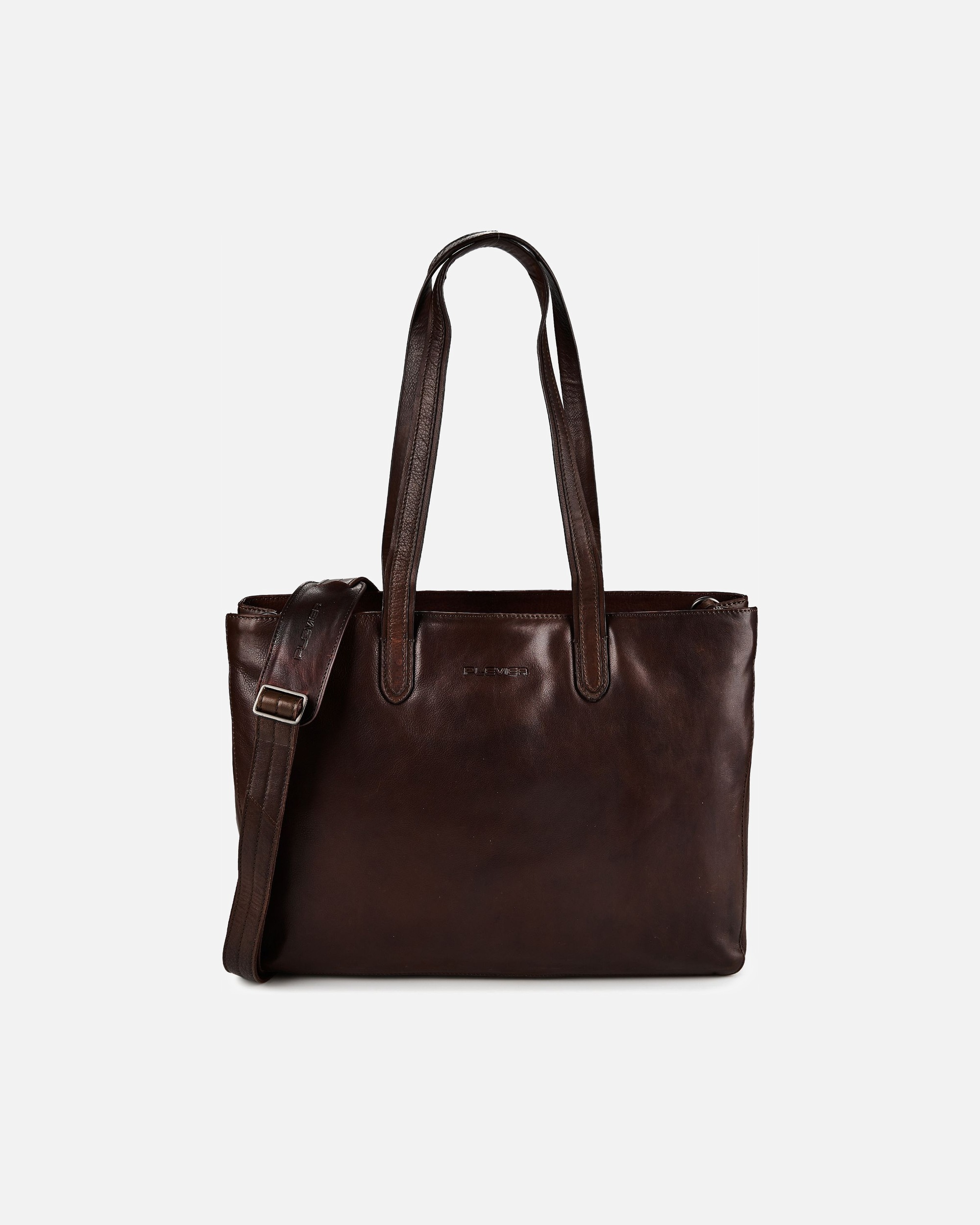 Clutch für Weiblich Plevier Power Shopper braun