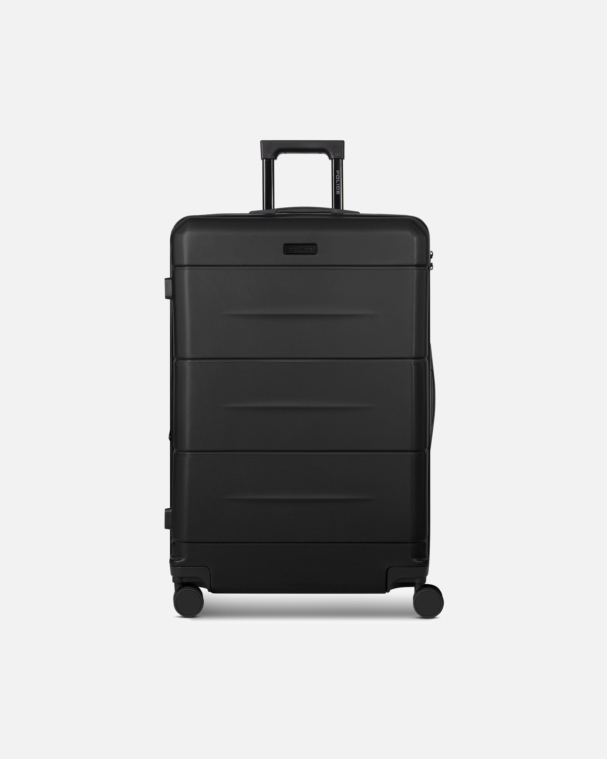 Valise trolley for HommePoliceLondon 4 roulettes Trolley 74 cm avec soufflet d'extensiondeep black