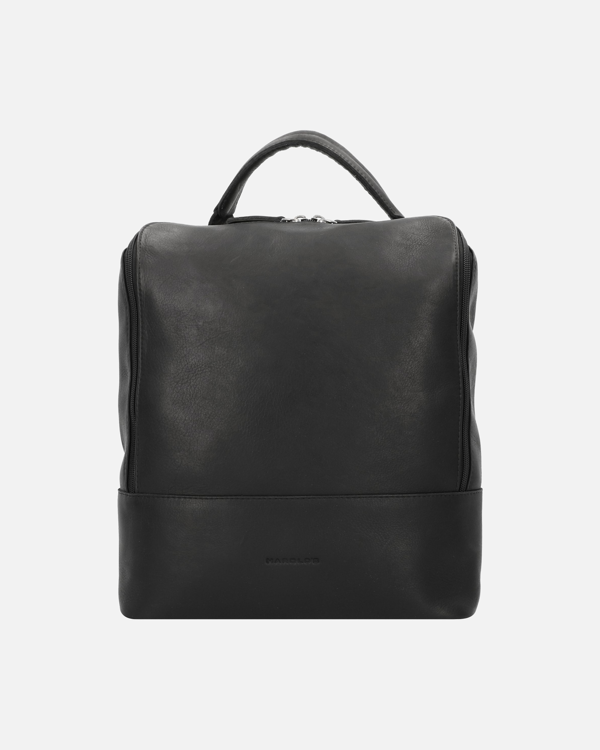 Sac à dos for HommeHarold'sCampo sac à dos en cuir 35 cm compartiment pour ordinateur portableschwarz