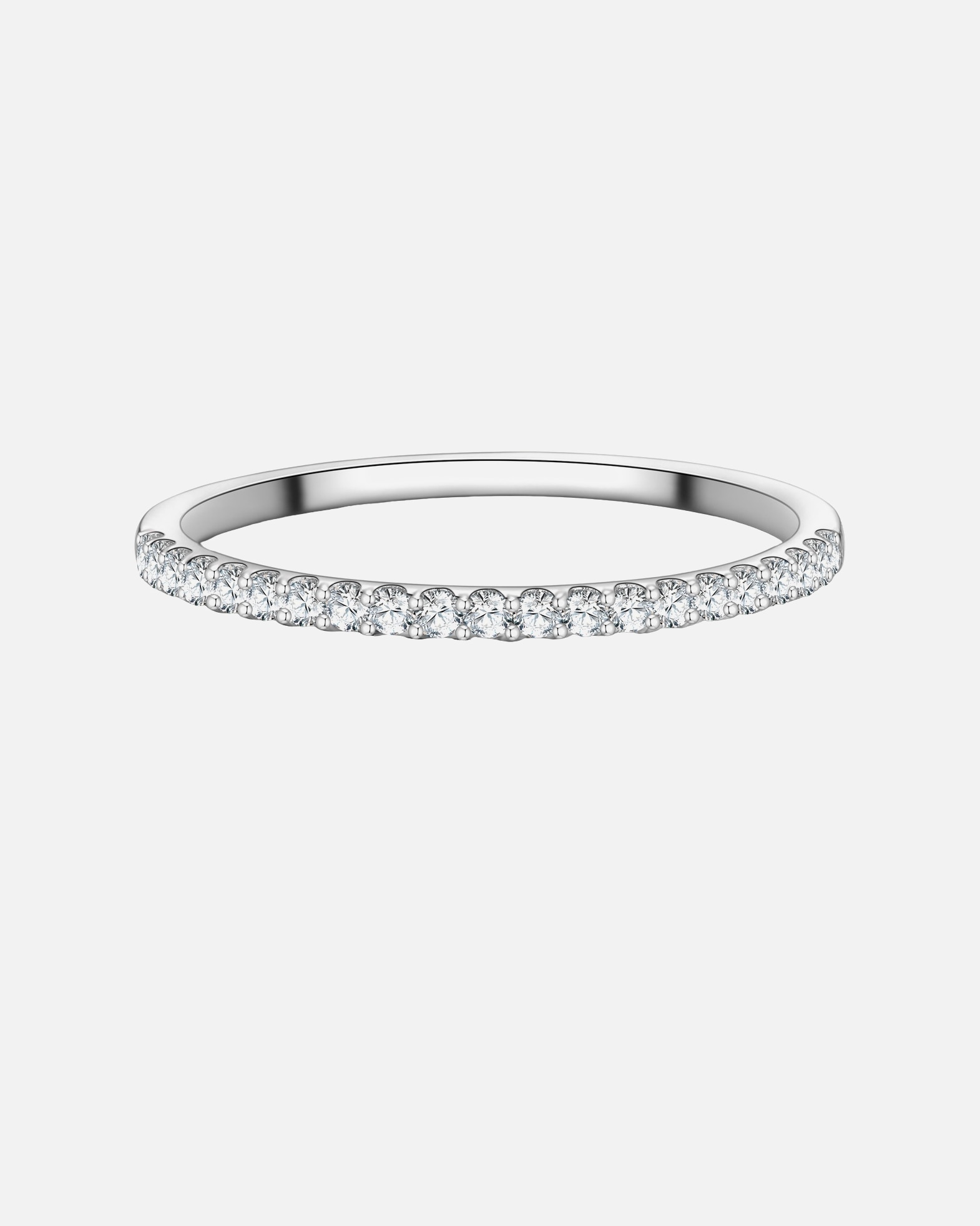 Bague for FemmeTrilaniBague en Argent Sterling en argent avec Zirconium56