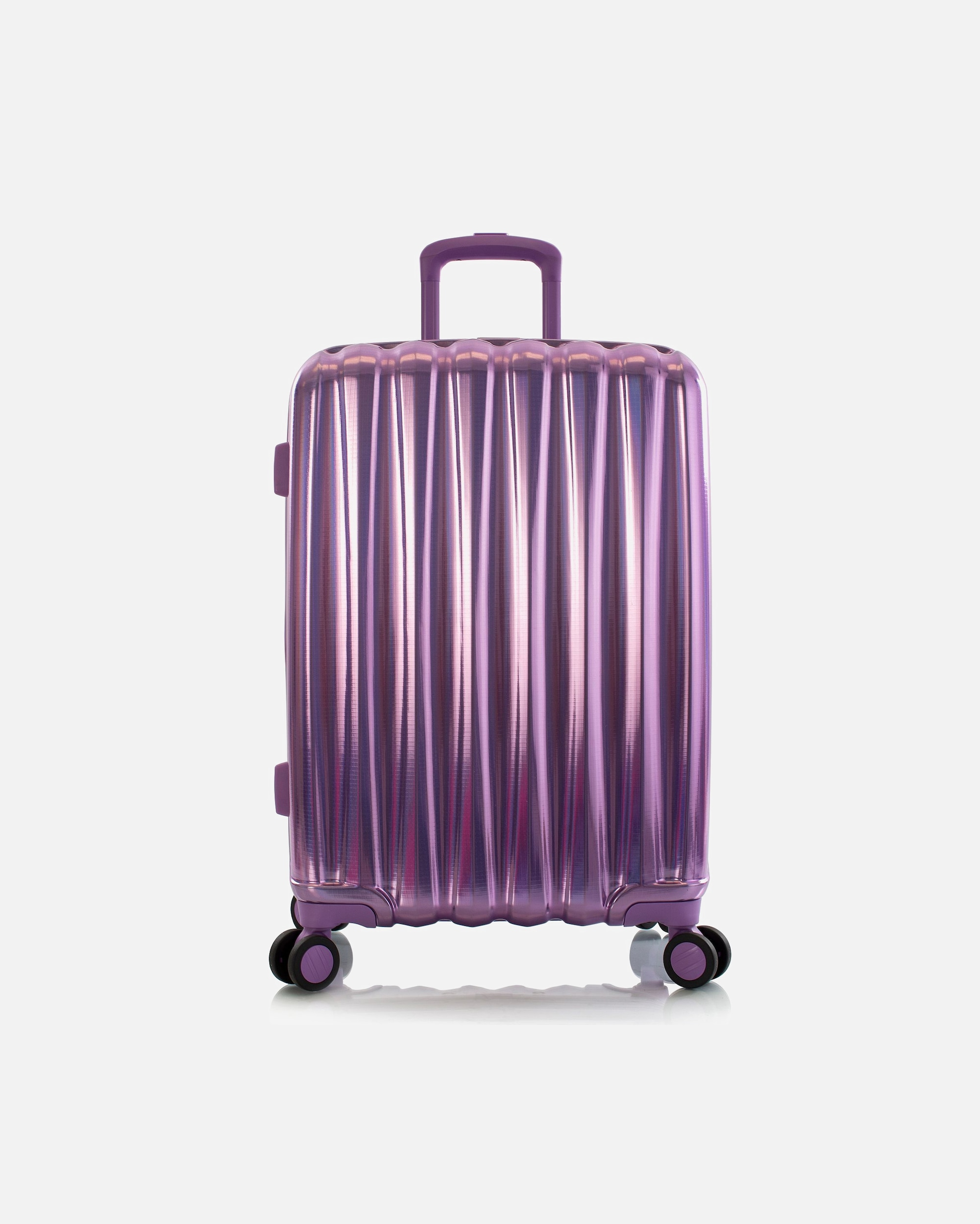 Valise trolley for HommeHeysAstro 4 roulettes Trolley M 66 cm avec soufflet d'extensionpurple
