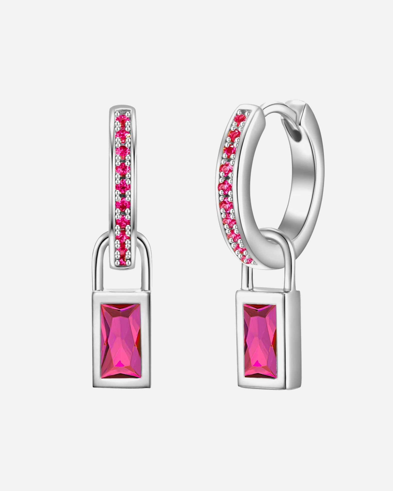 Créoles for FemmeCréoles en argent Argent sterling Korund en Or jaune23,1 mm