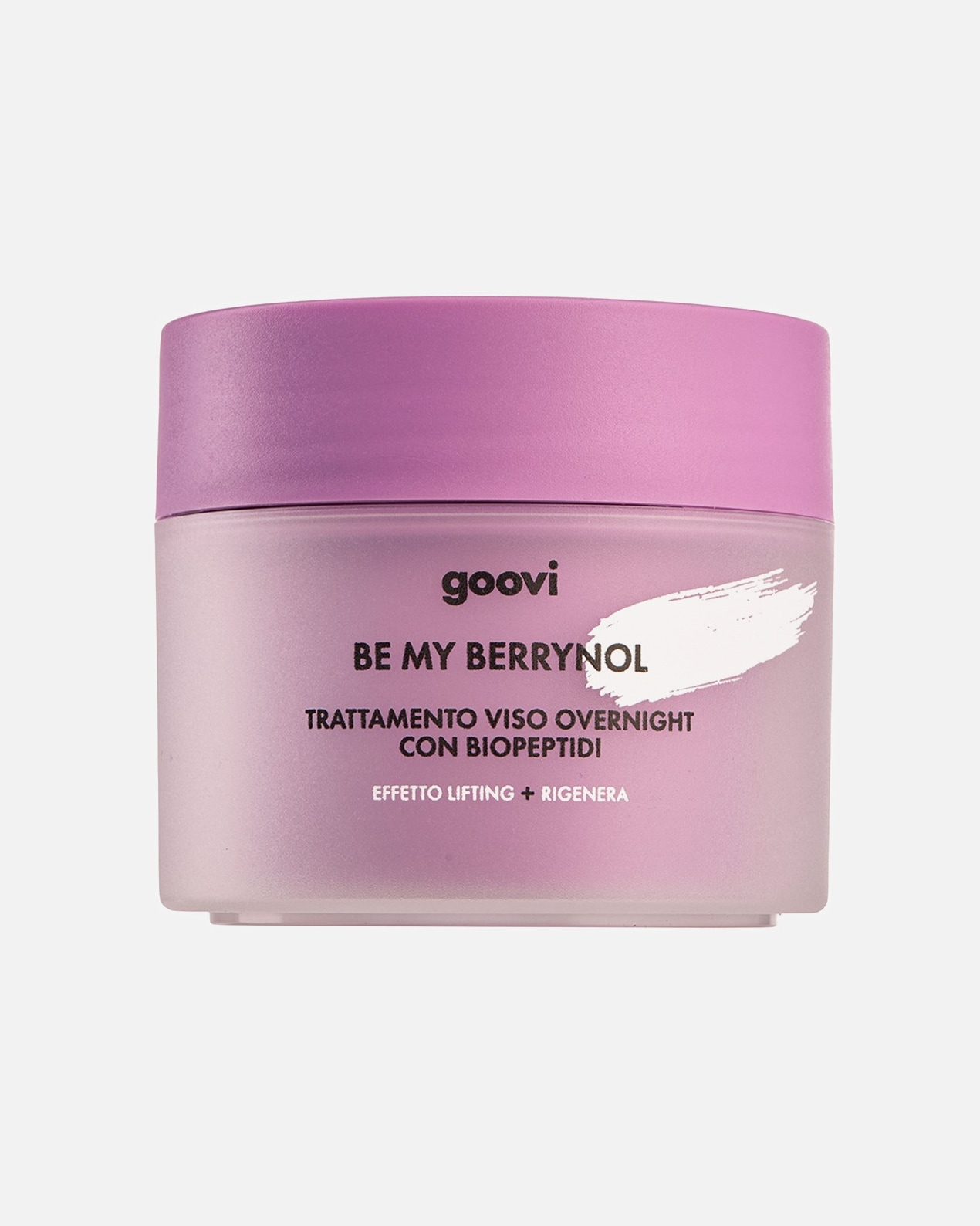 Nachtcreme für Weiblich goovi Be My Berrynol Overnight-behandlung mit Biopeptiden 50 ml