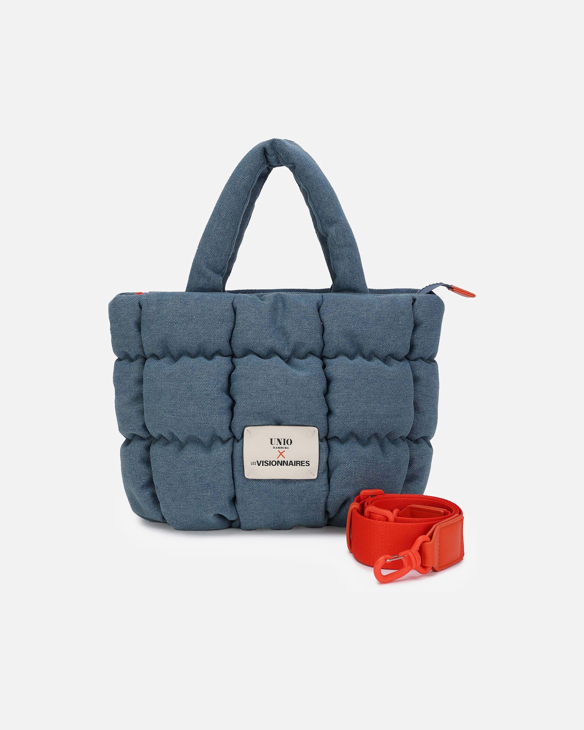Sac for FemmeLES VISIONNAIRESDefault Brand LineUnio Cortina Sac porté maindenim blue