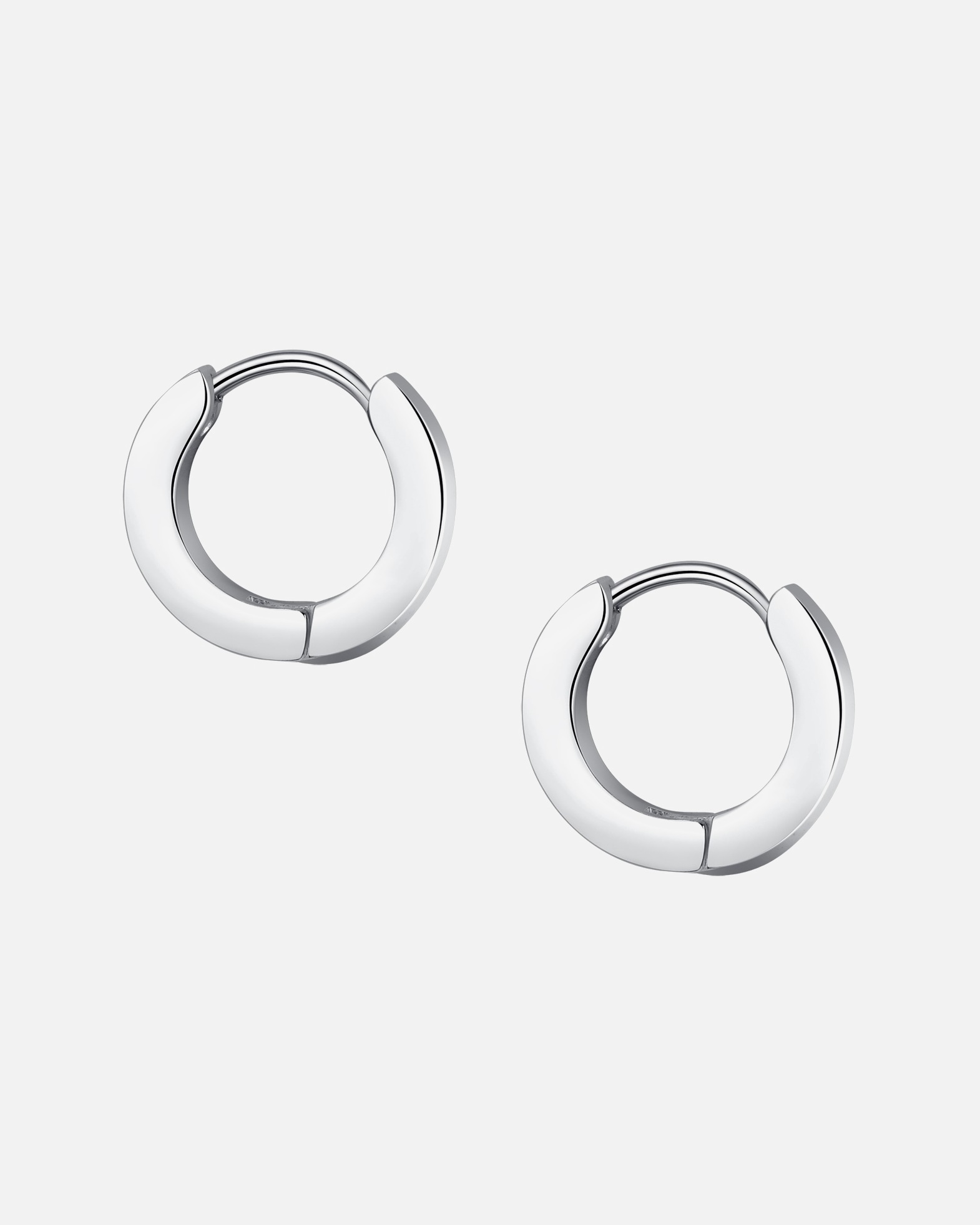 Creolen für Männlich True Rebels Creolen Edelstahl in Silber 12,7 mm