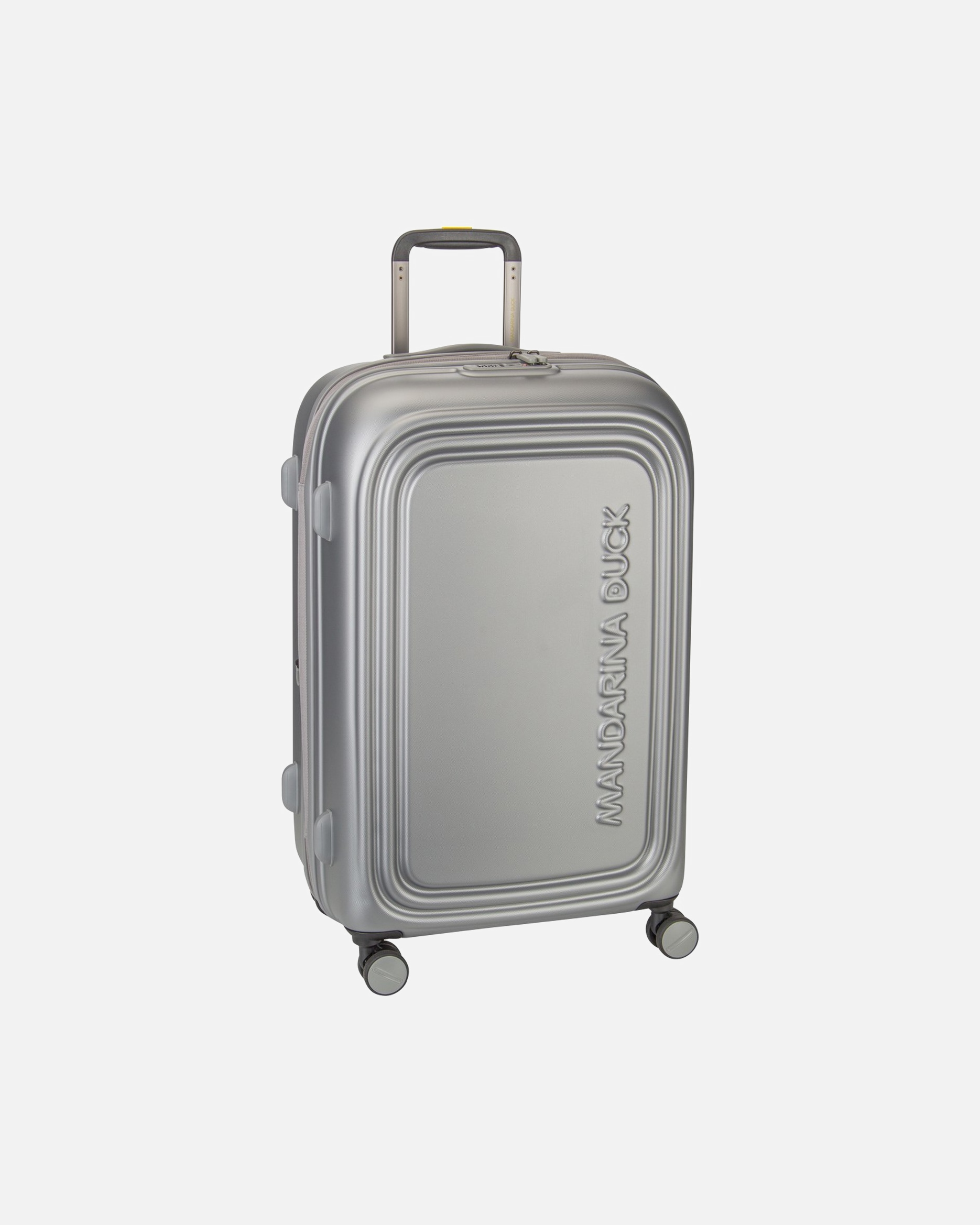 Valise trolley for UnisexeMandarina DuckLogoduck 4 roues trolley 69 cmsilver