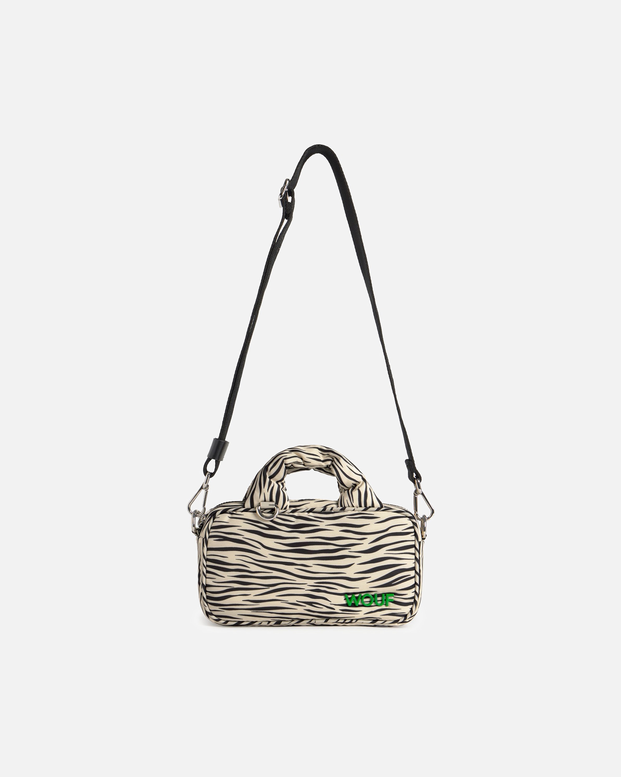 Handtasche für Weiblich Wouf Studio Henkeltasche zebra hit
