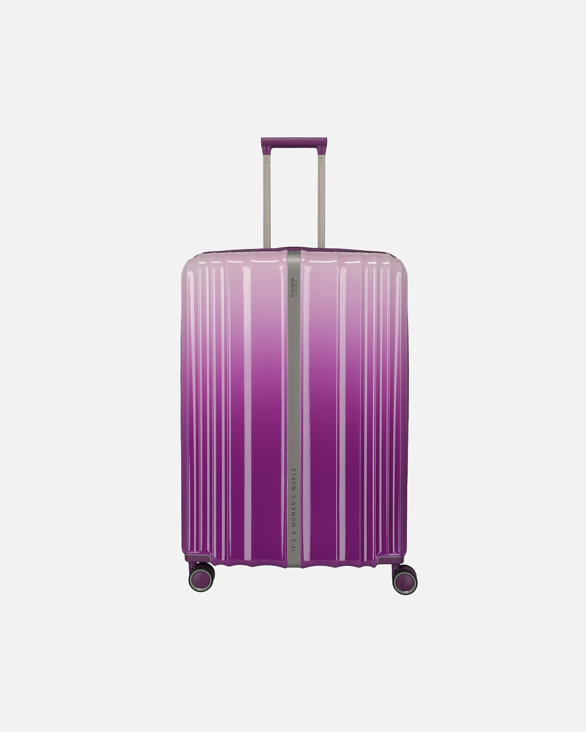 Trolley für Männlich Travelite Lascana Edition 4 Rollen Trolley L 76 cm purple degrade