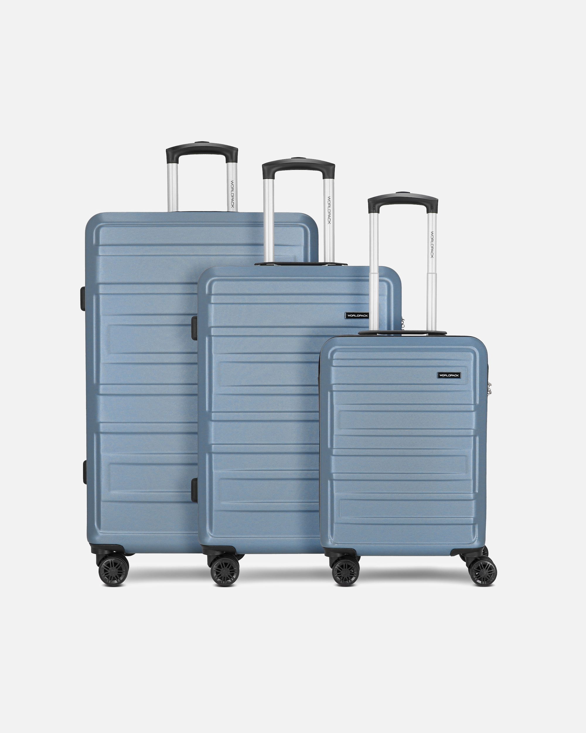 Valise for HommeNew York 2.0 4 roulettes Set de valises 3 piècesblue-metallic