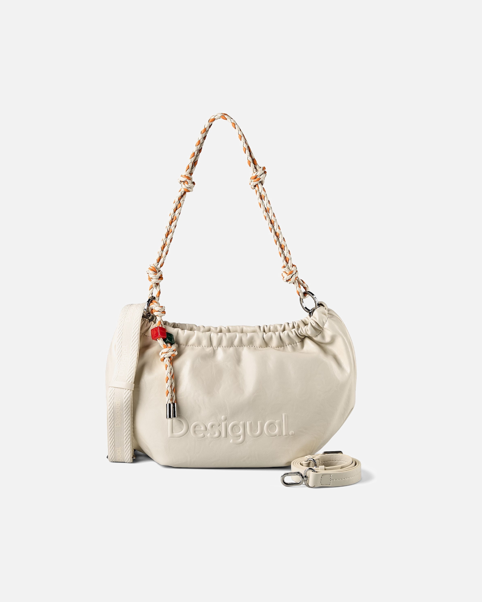 Sac for FemmeDesigualHalf Sac à main porté épaulewhite