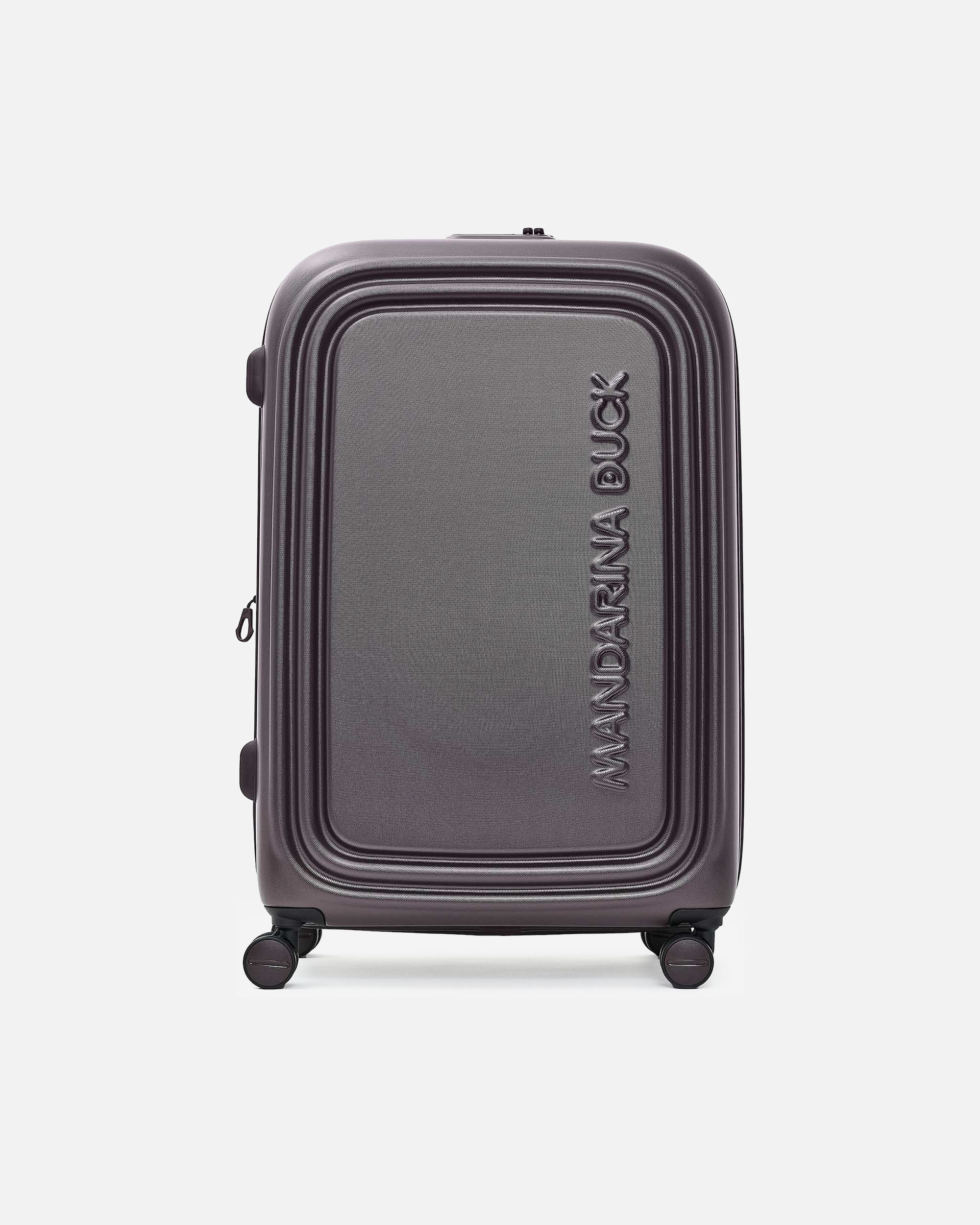 Trolley für Männlich Mandarina Duck Logoduck + 4 Rollen Trolley L 75 cm choco ice