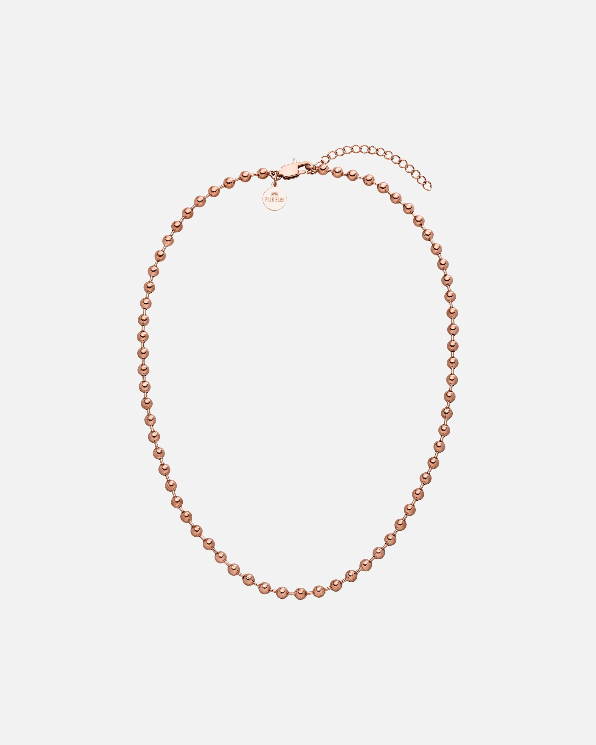 Collier for FemmePureleiBubble Collier 100% acier inoxydableOr Rose