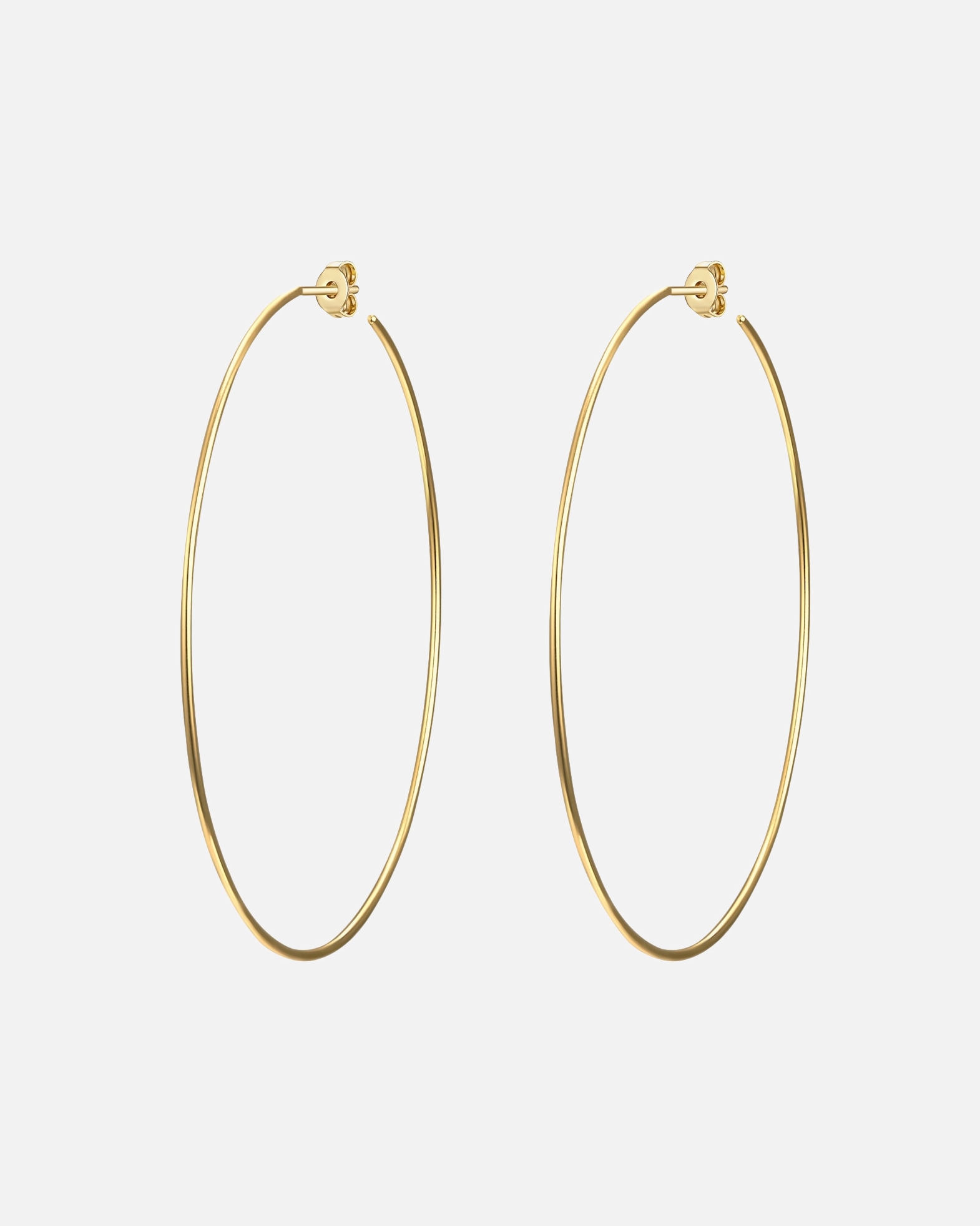 Boucle d'oreilles for FemmeGlanzstücke MünchenCréoles en argent Argent sterling en Or jaune66,0 mm