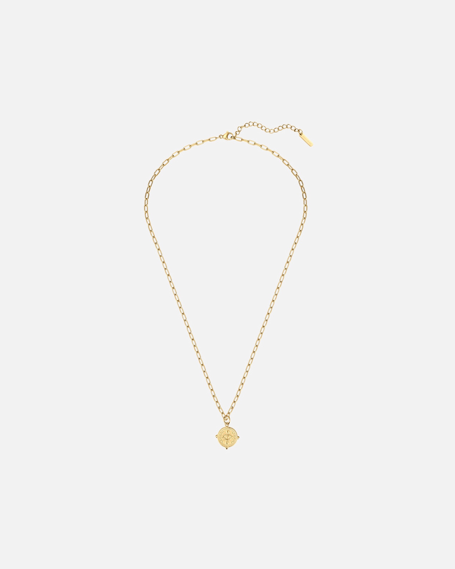 Collier for FemmeEASTSIDEChaîne Œil omniscient en Acier inoxydable en Or jaune40,0 cm Basiskette + 5,0 cm Verlängerung