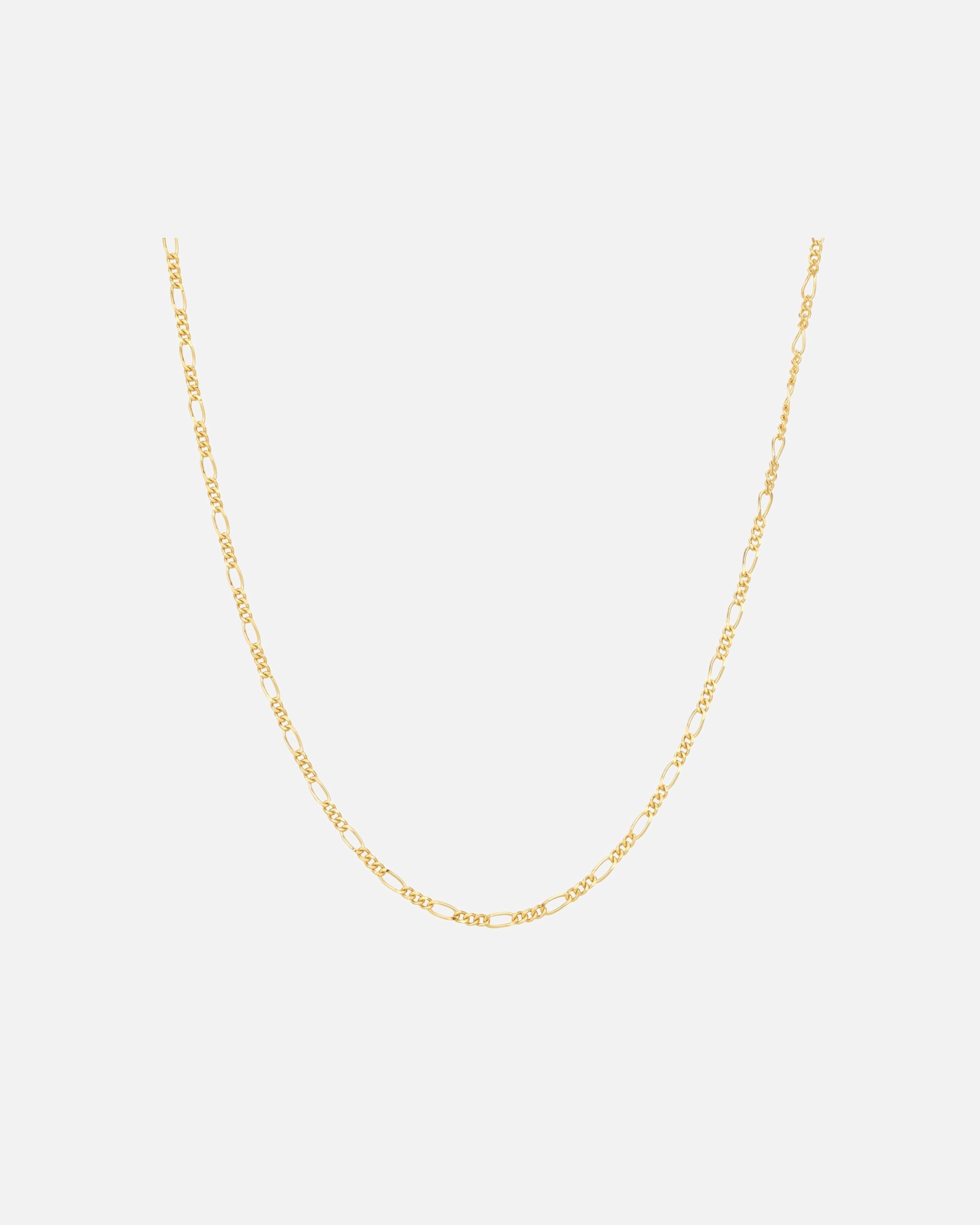 Halskette für Weiblich Rafaela Donata Halskette aus Sterling Silber in Gelbgold 55 cm