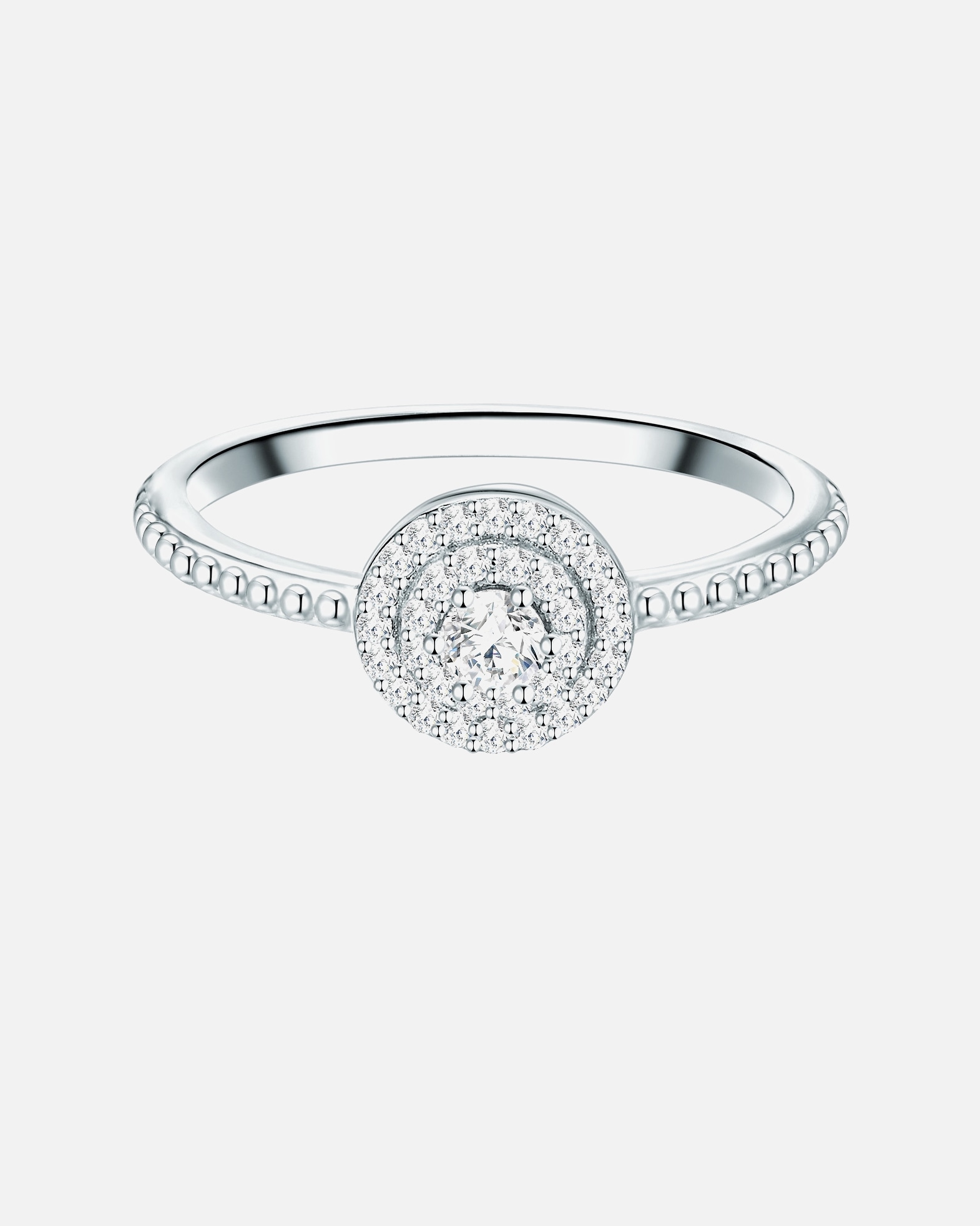 Bague for FemmeTrilaniBague en argent Argent sterling Oxyde de zirconium (CZ) en Argent58