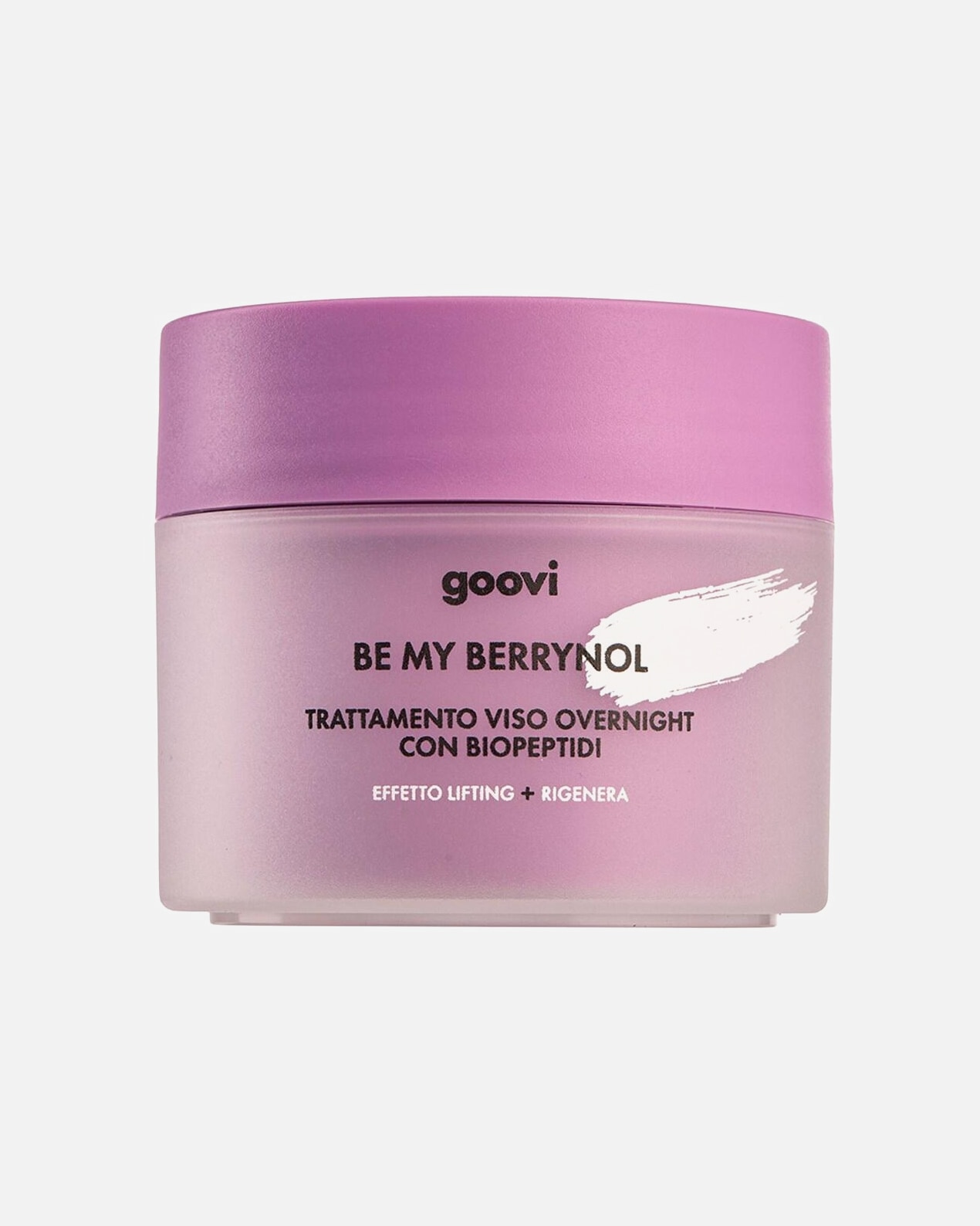 Nachtcreme für Weiblich goovi Be My Berrynol Overnight-behandlung mit Biopeptiden 50 ml