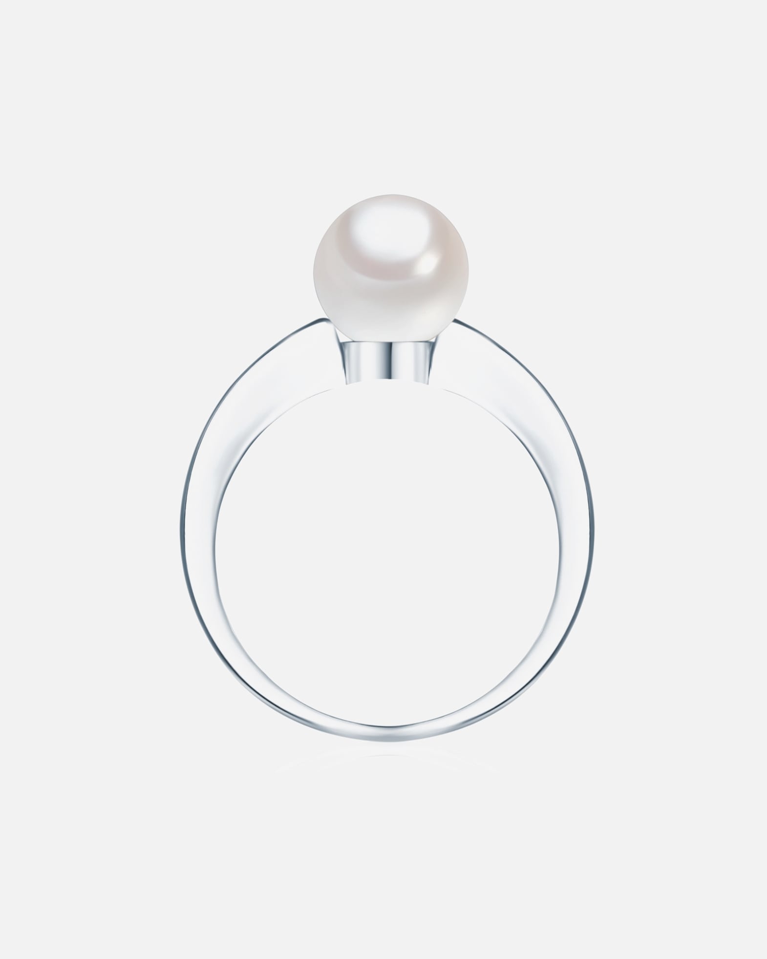 Bague for FemmeRafaela DonataBague en argent Argent sterling Oxyde de zirconium (CZ) Perles organiques en Argent50