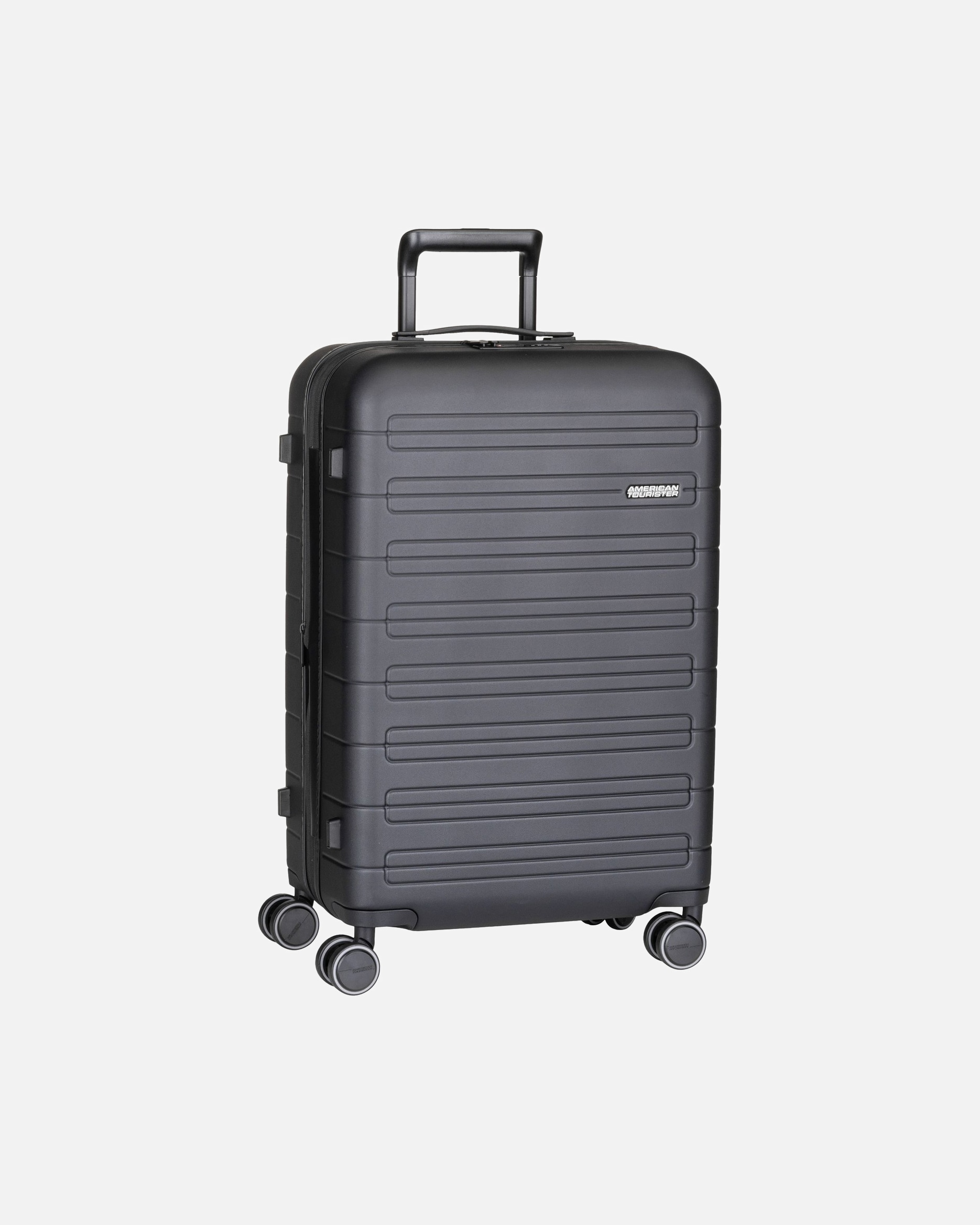 Trolley für Unisex American Tourister Novastream 4 Rollen Trolley 67 cm mit Dehnfalte dark slate